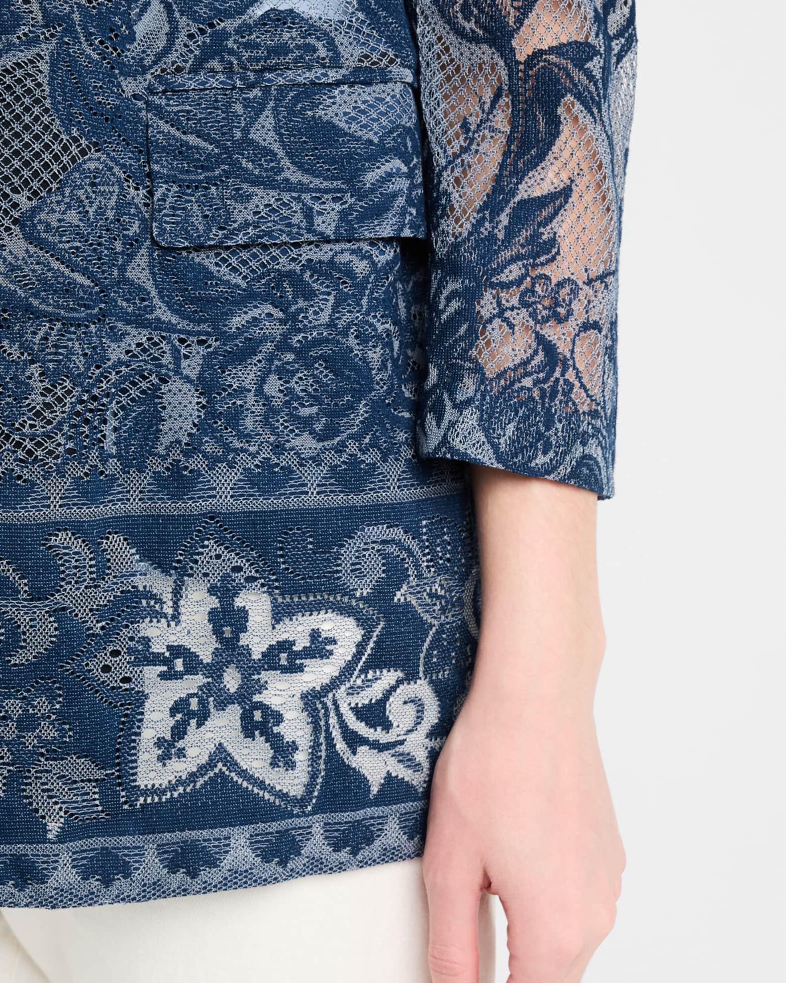 Nathalie Open-Front Floral Lace Jacket Product Image