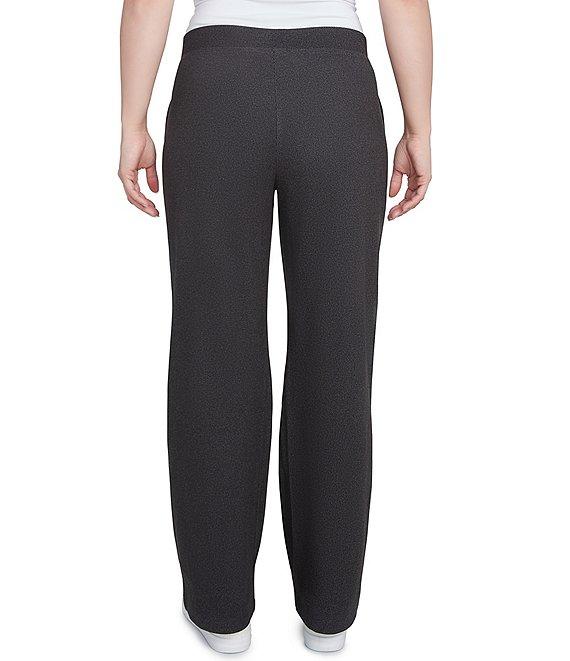 Ruby Rd. Luxe Rib Straight Leg Pull-On Pants Product Image