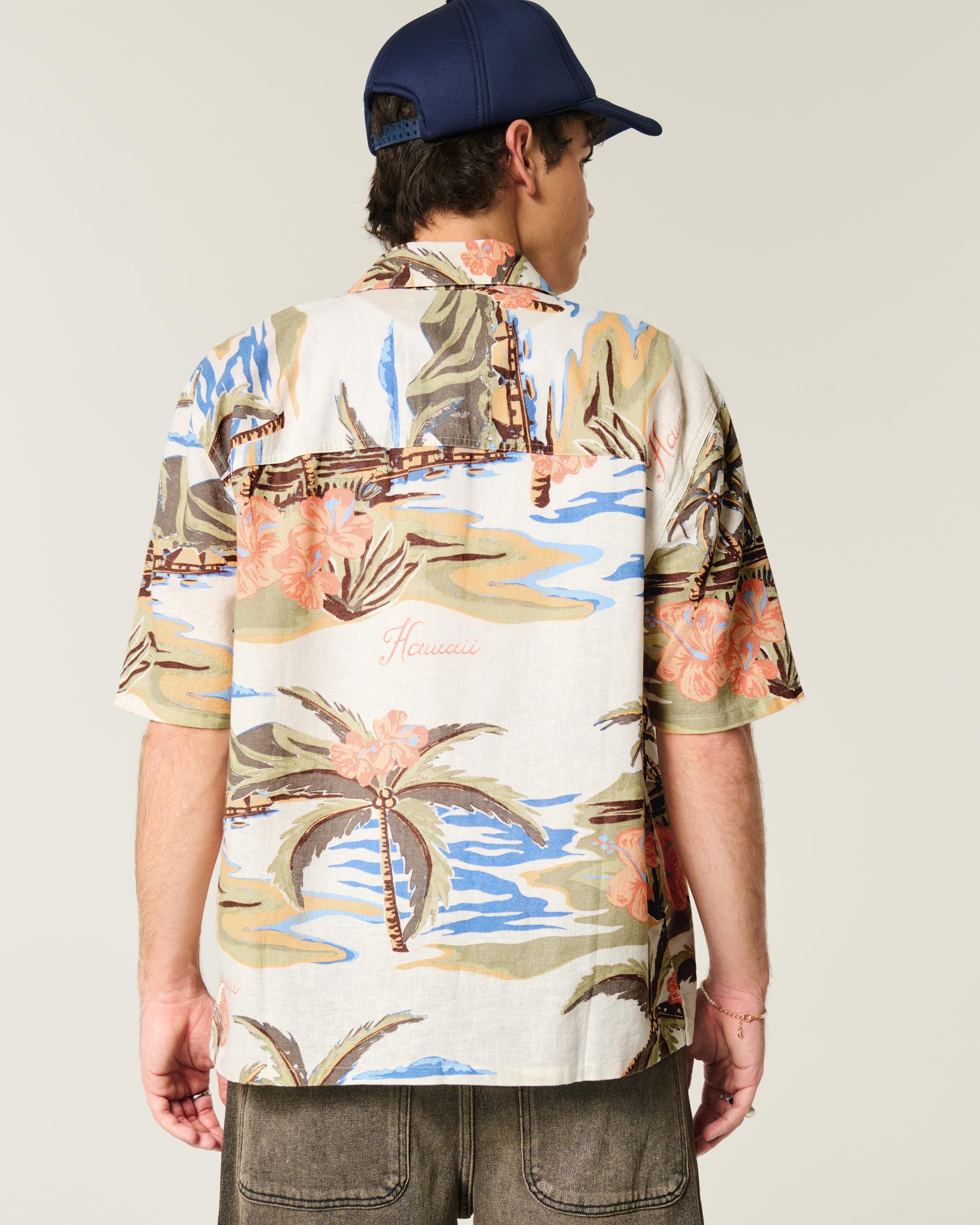 Boxy Short-Sleeve Shirt Product Image