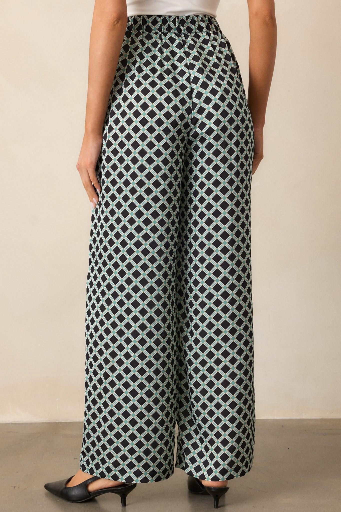 MINKPINK Nova Black Wide Leg Pant Product Image