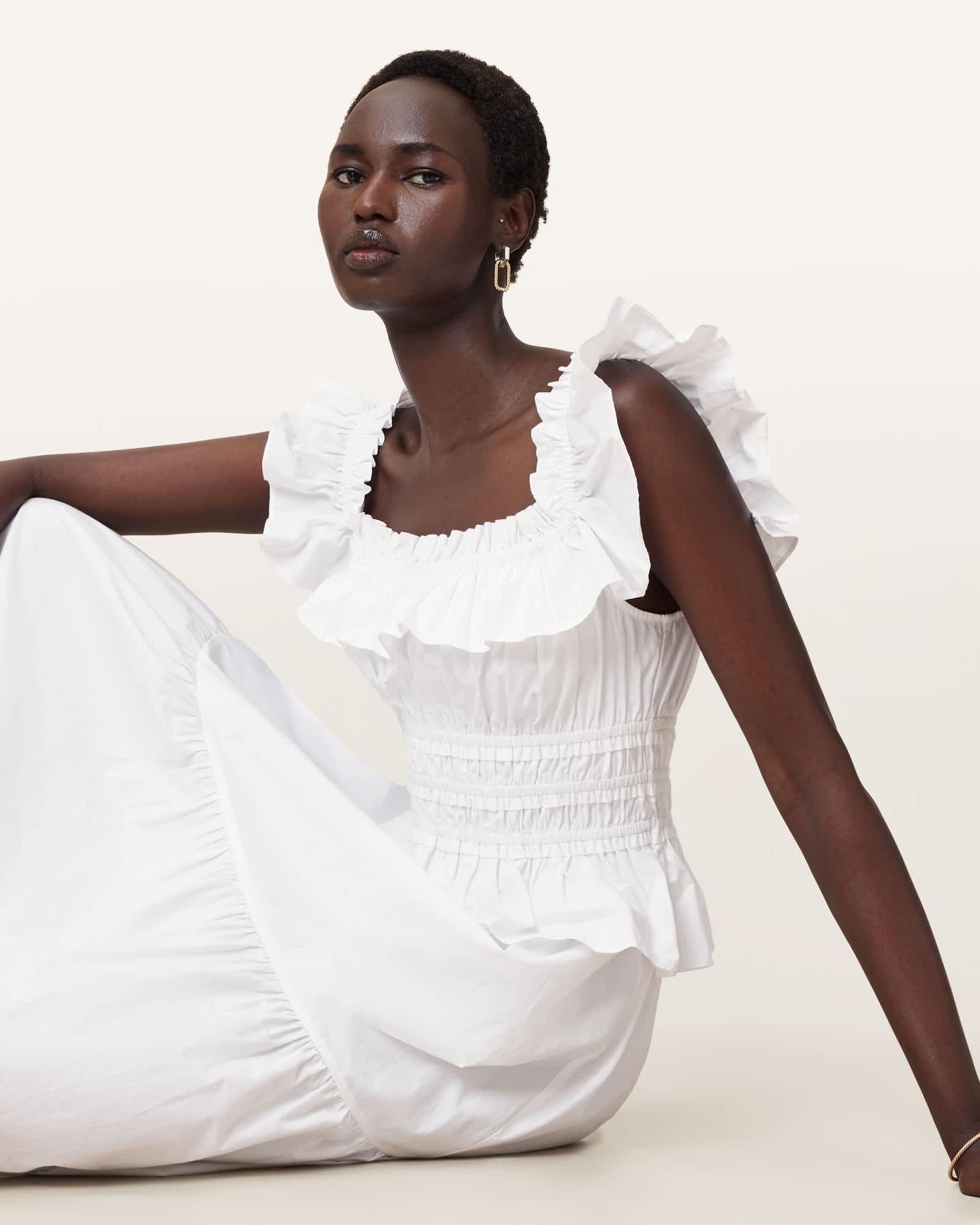 Halia Maxi Cotton Dress Product Image