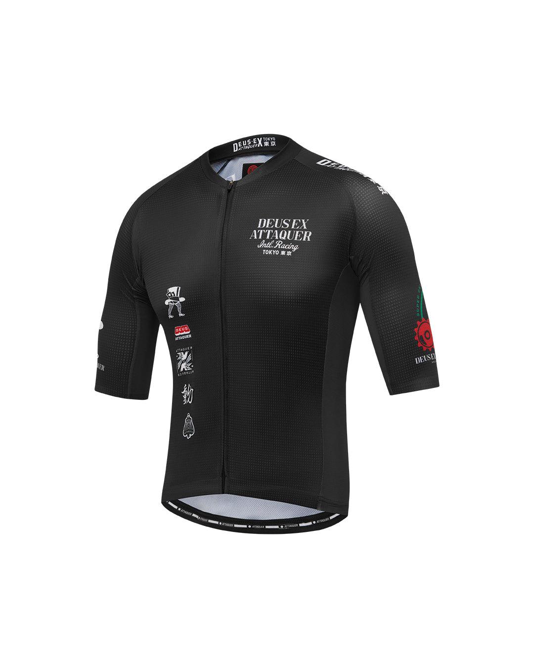 Deus Ex Attaquer Rose Jersey - Black Product Image