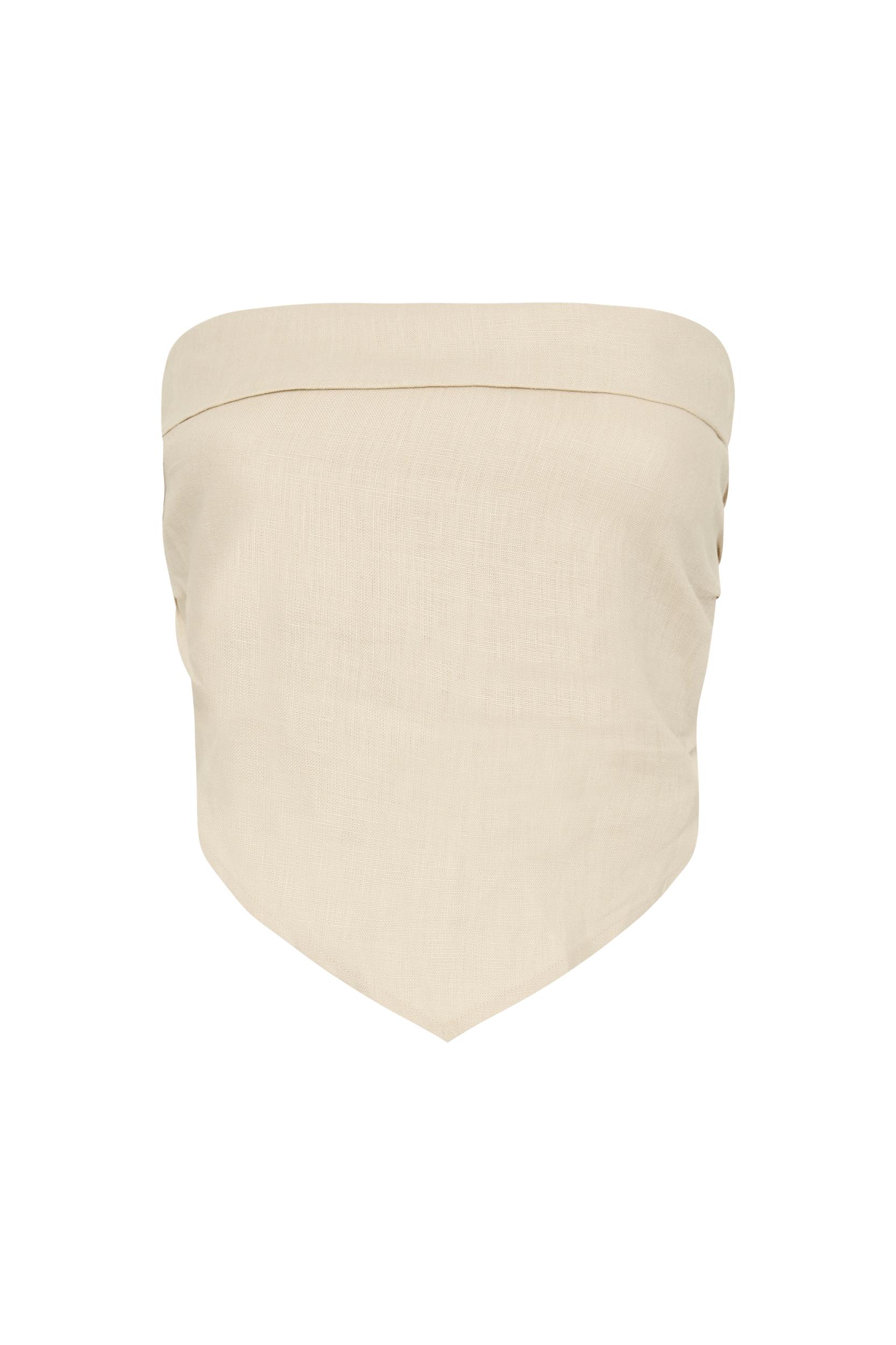 Antibes Strapless Top Sand - Final Sale Product Image