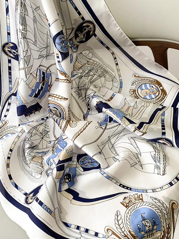 Urban Silk Imitation Printed Square Scarf Product Image