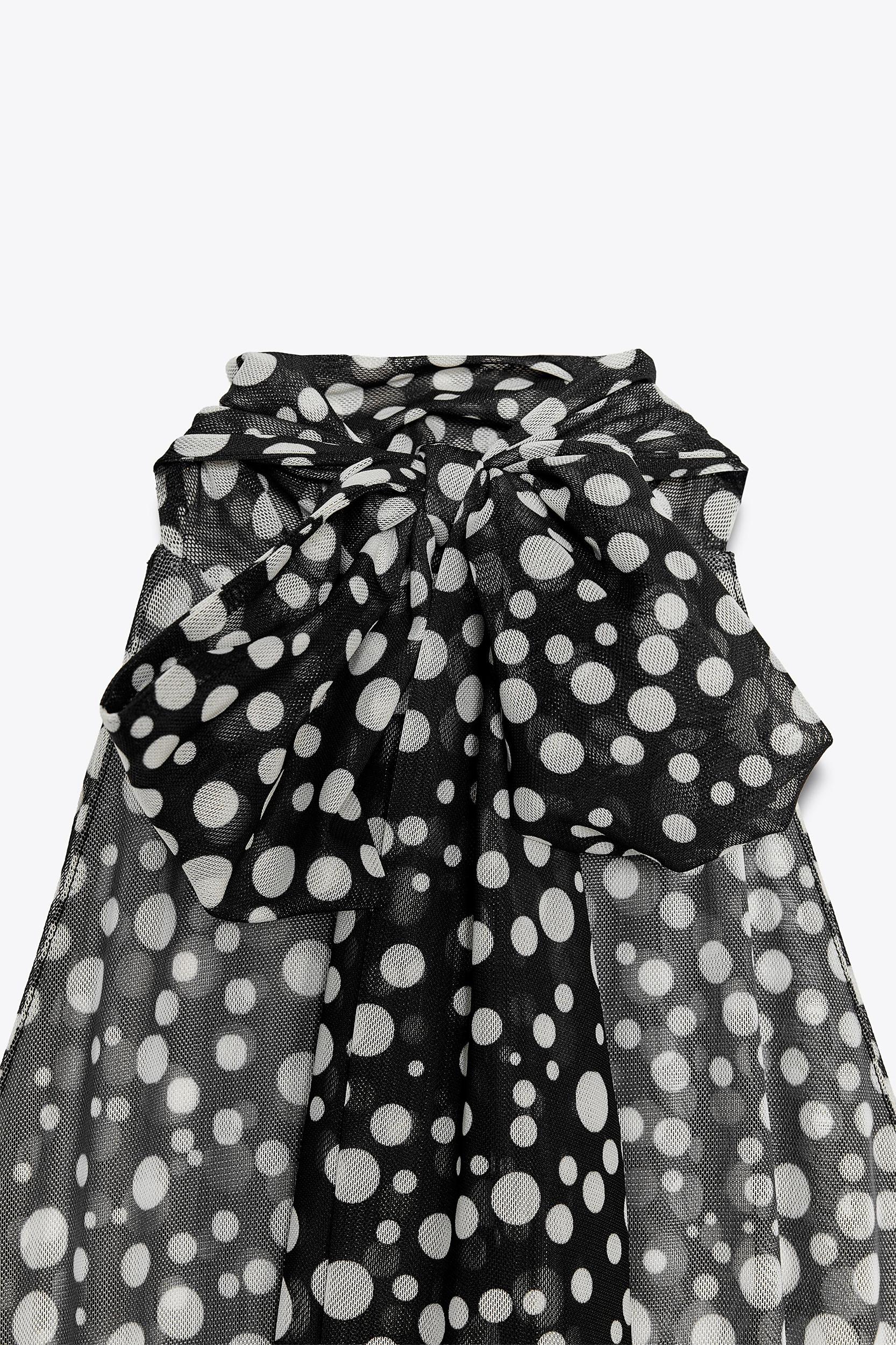 POLKA DOT HALTER DRESS Product Image