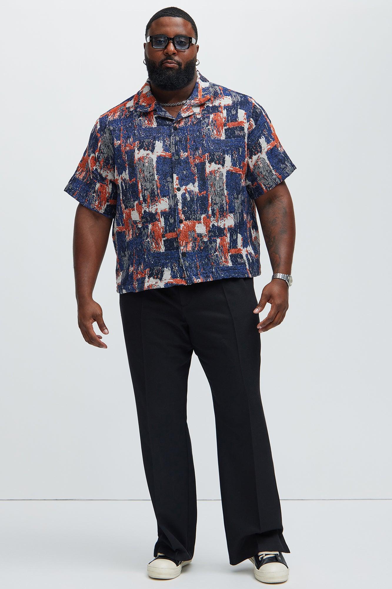 Hayward Tapestry Shirt - Blue/combo Product Image