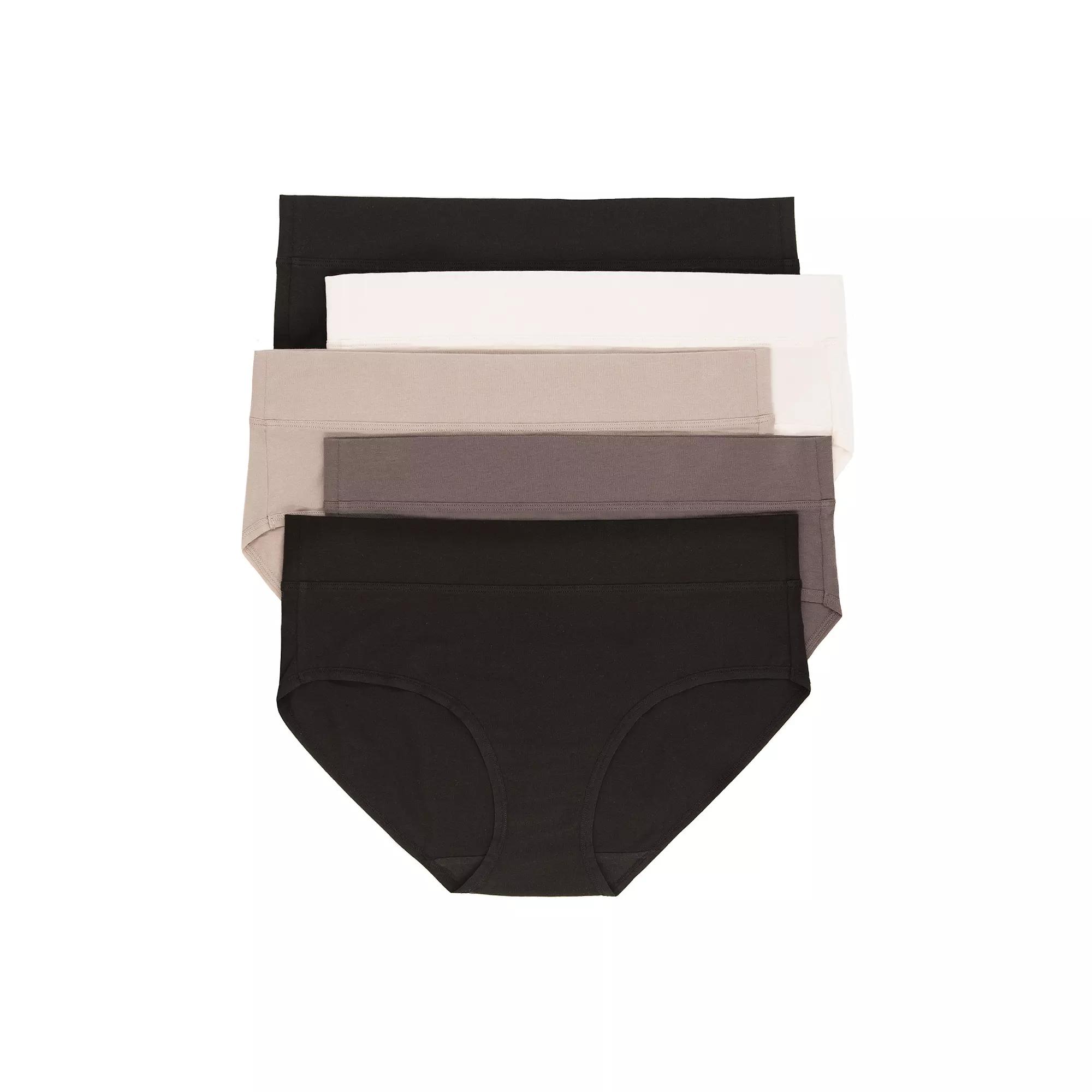 Women's Jezebel Pima Cotton Hipster Panty 4831P5 5-Pack,  Product Image