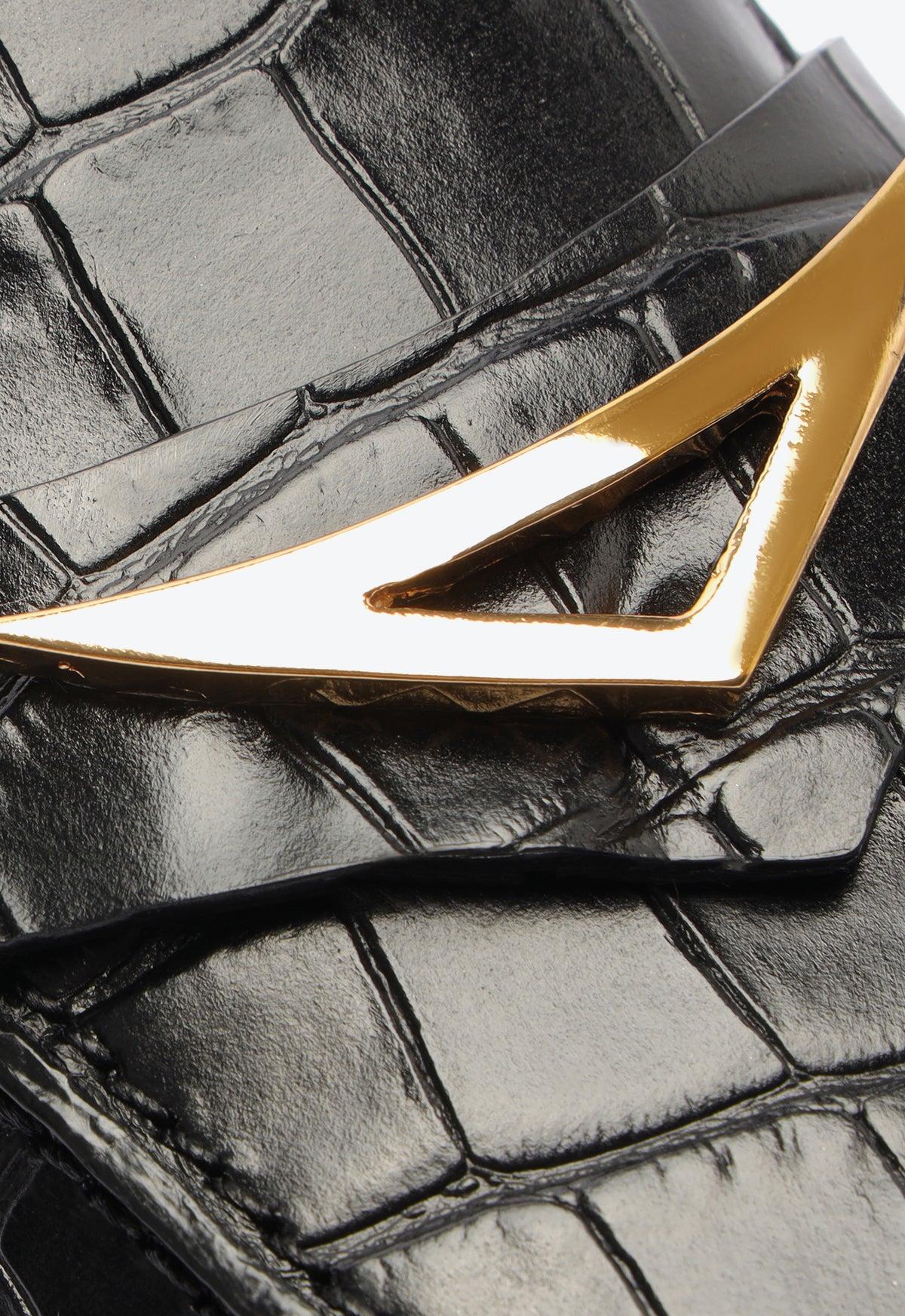 Arizona Sling Block Leather Pump Female Product Image