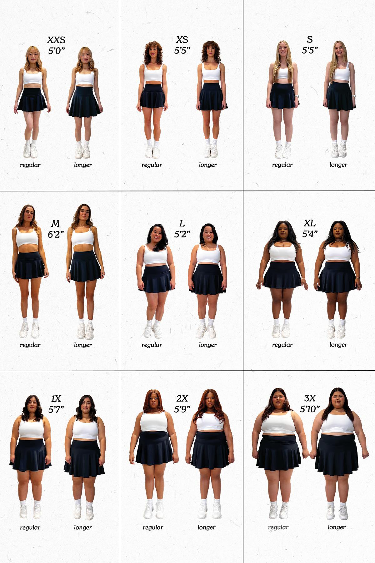 Twirl Skort - Black Product Image