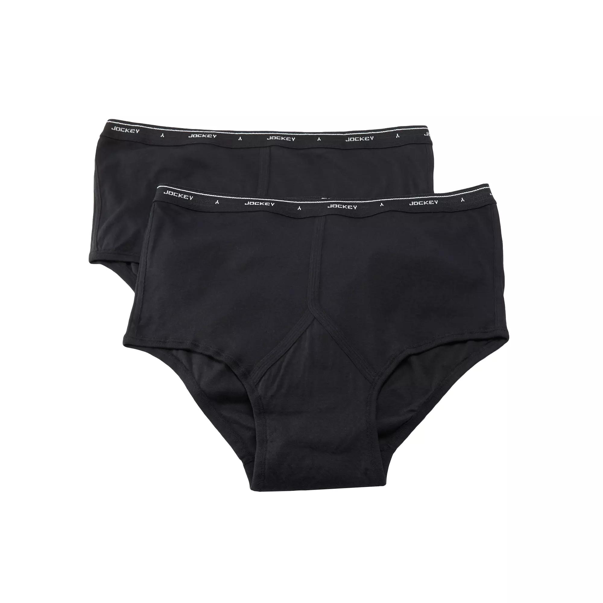 Big & Tall Jockey® 2-pack Classic Full-Rise Briefs, Men's,  Product Image