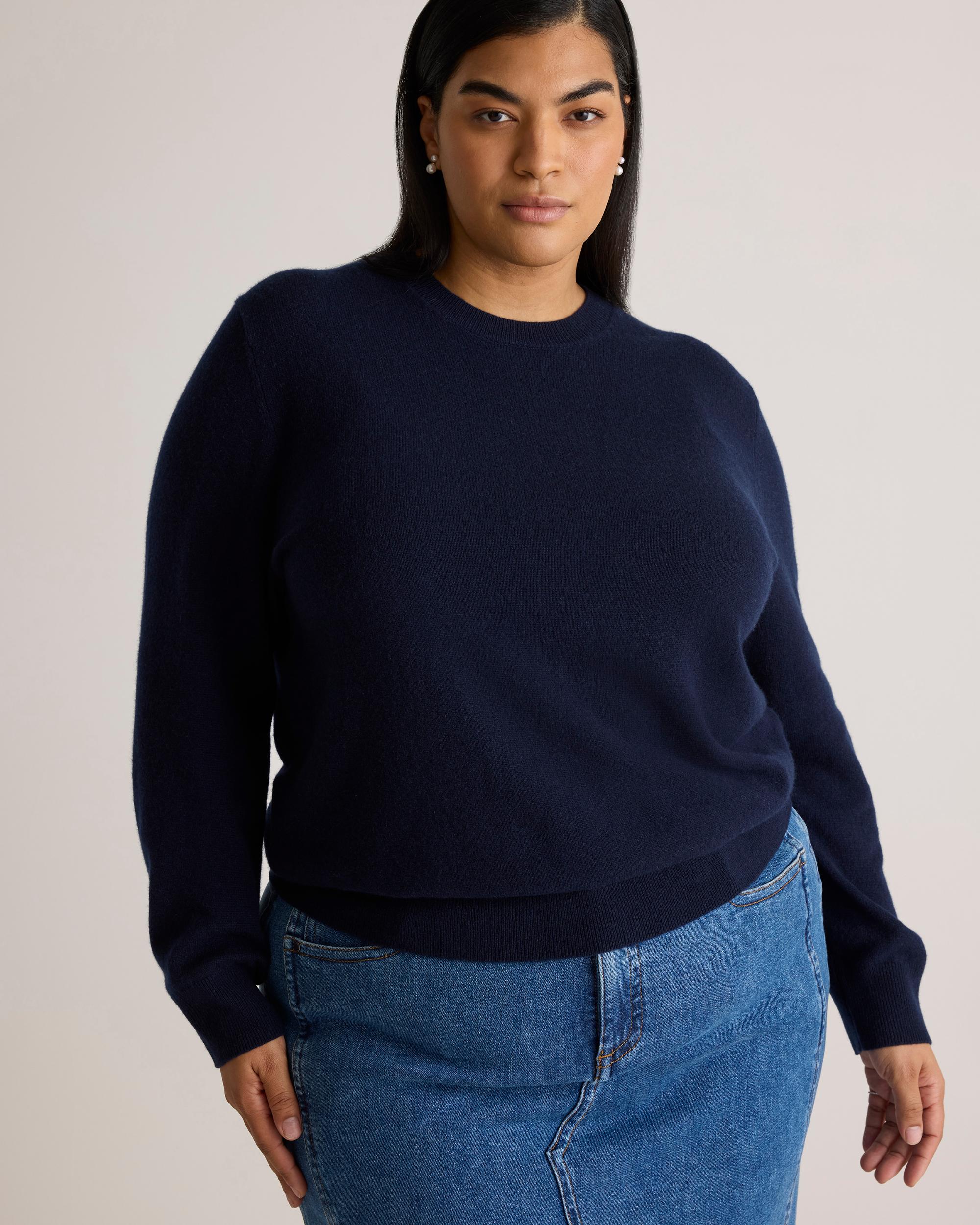 Quince | Women's Mongolian Cashmere Crewneck Sweater Product Image