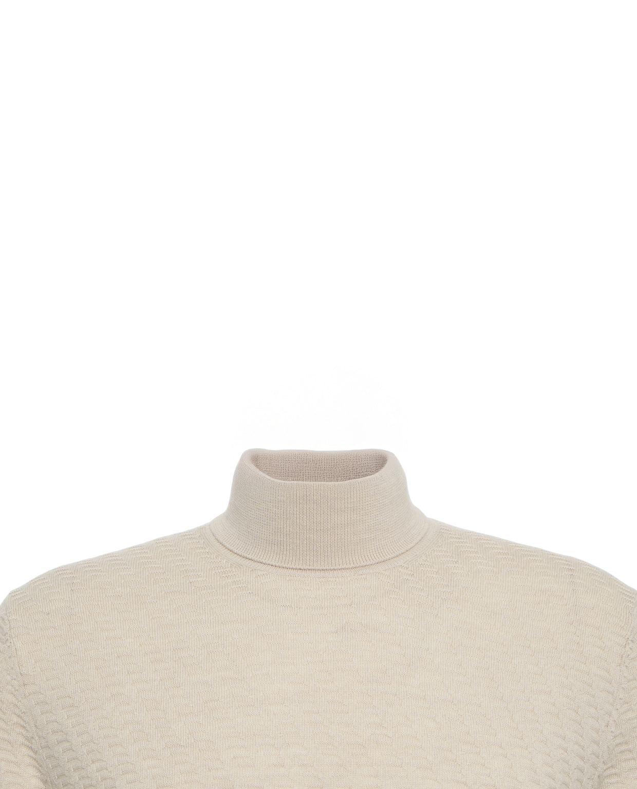 Virgin wool turtleneck sweater Product Image