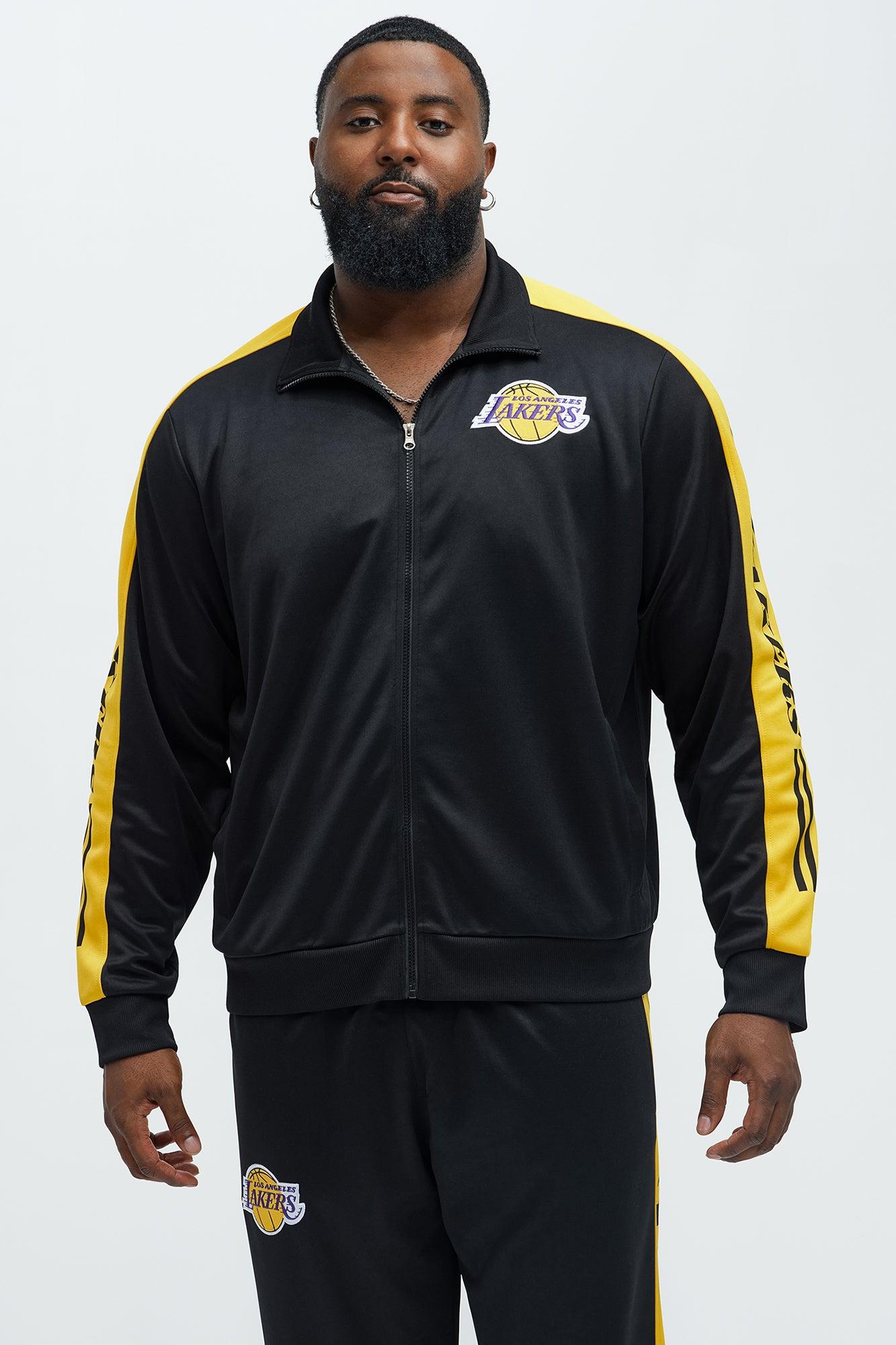 Lakers Stand By Track Jacket - Black Male Product Image