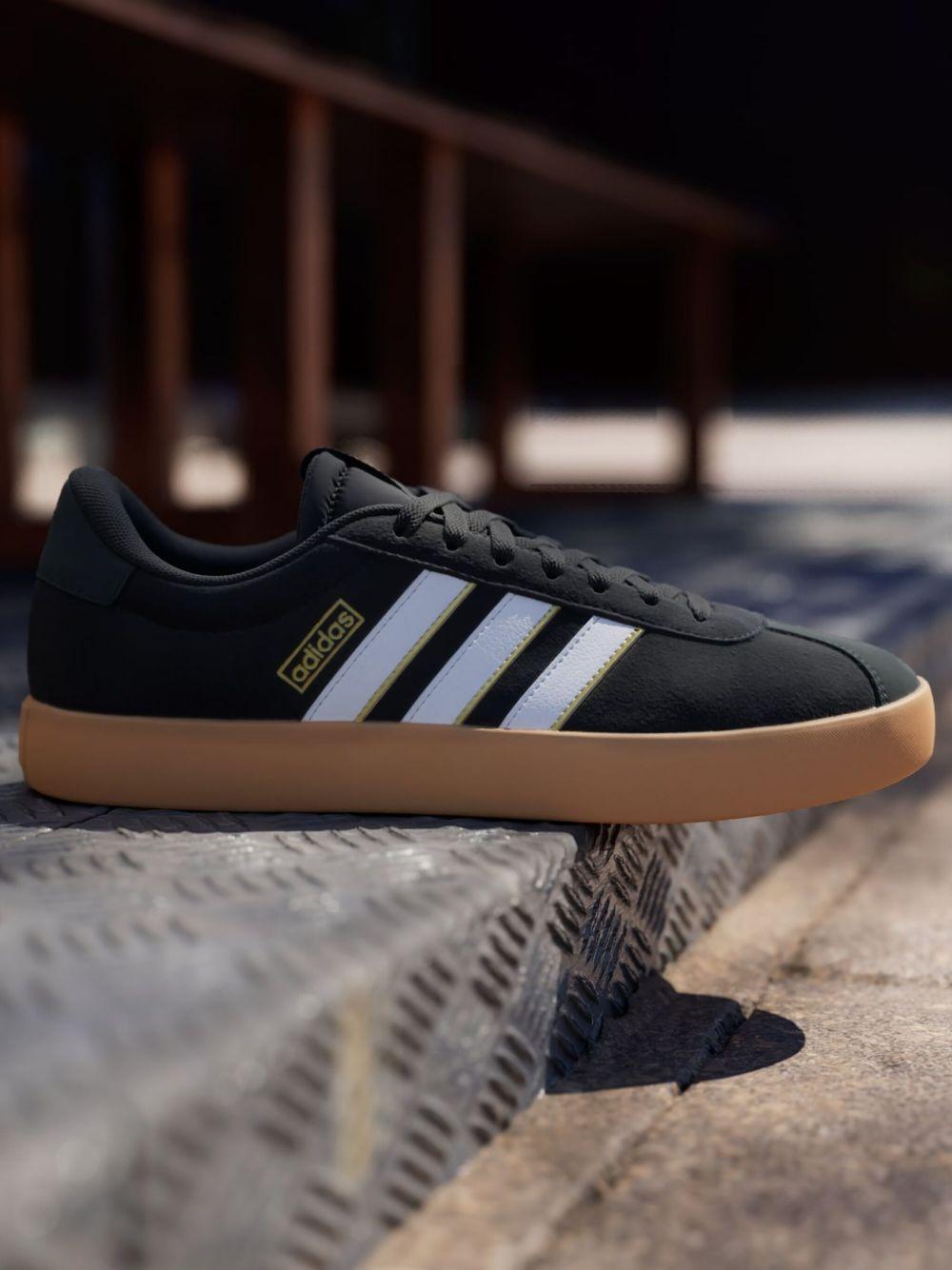 VL Court 3.0 "Black/White/Gum" sneakers Product Image