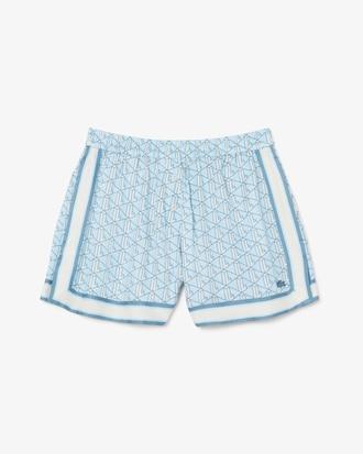 Fluid Monogram Print Shorts Product Image