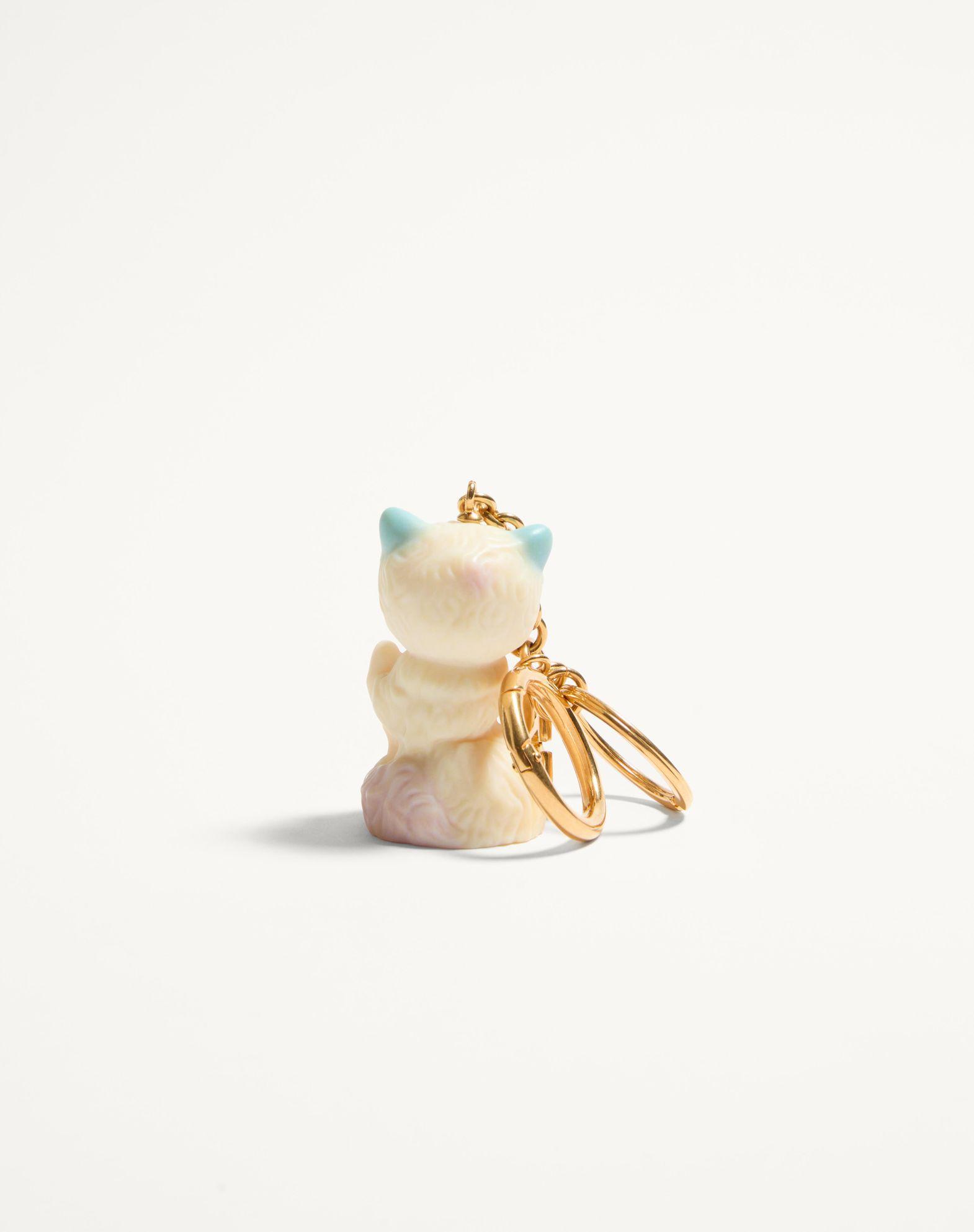 Valentino Garavani Le Chat De La Maison Nylon Bag Charm With Key Ring Product Image