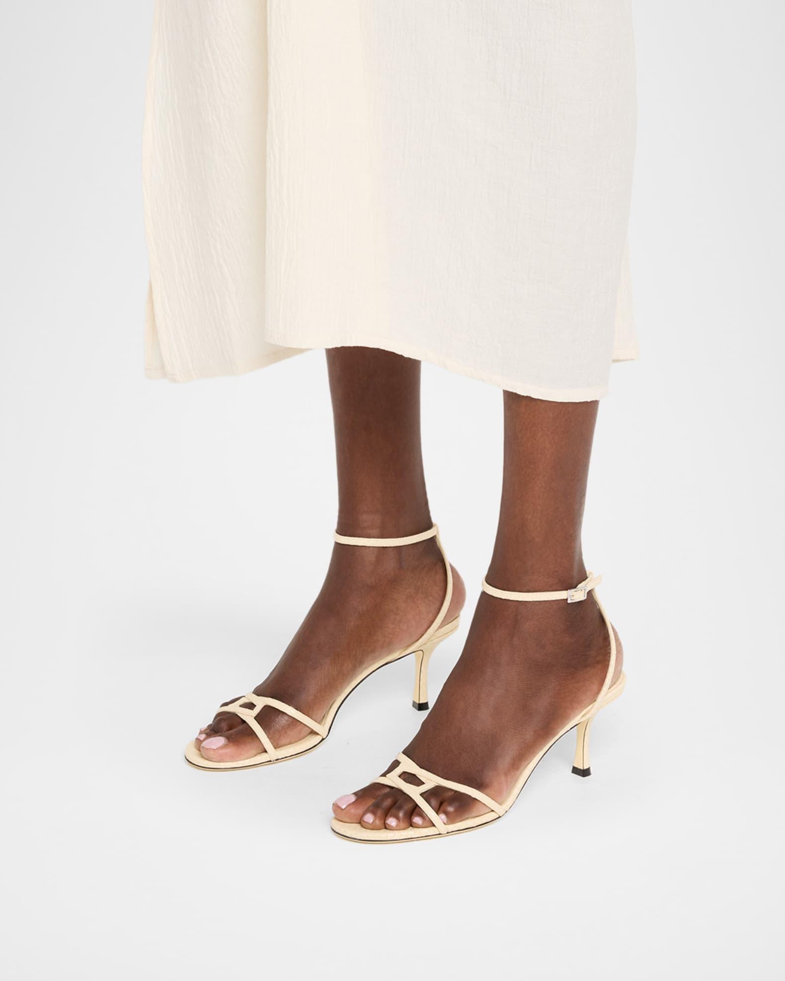 Printed Elaphe 1998 Leo Ankle-Strap Sandals Product Image