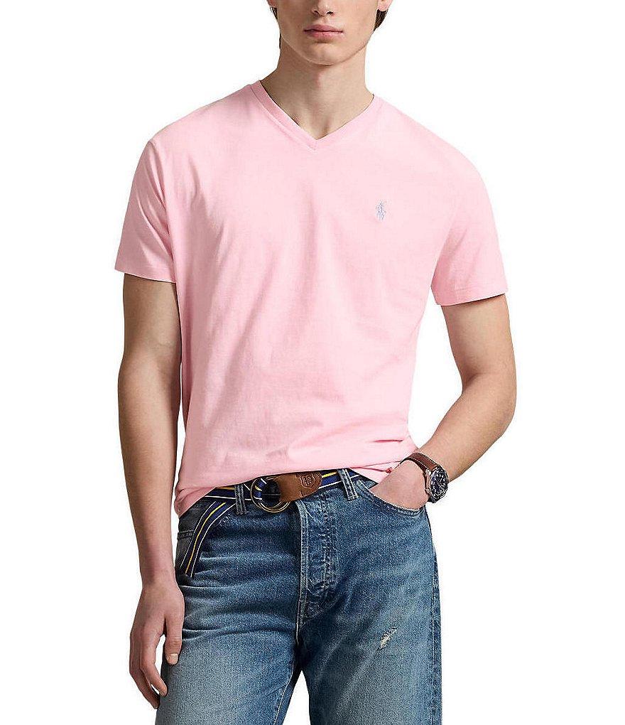 Polo Ralph Lauren Classic Fit Short Sleeve V-Neck T-Shirt Product Image