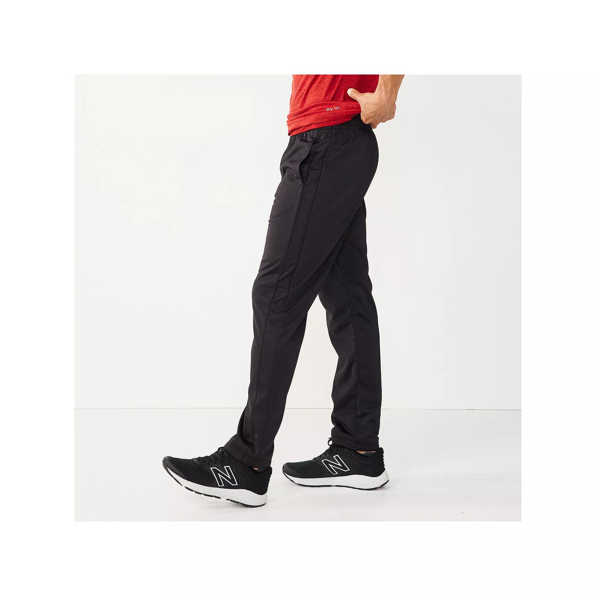 Men's Tek Gear Workout Pants, Size: Medium, Black Black Product Image