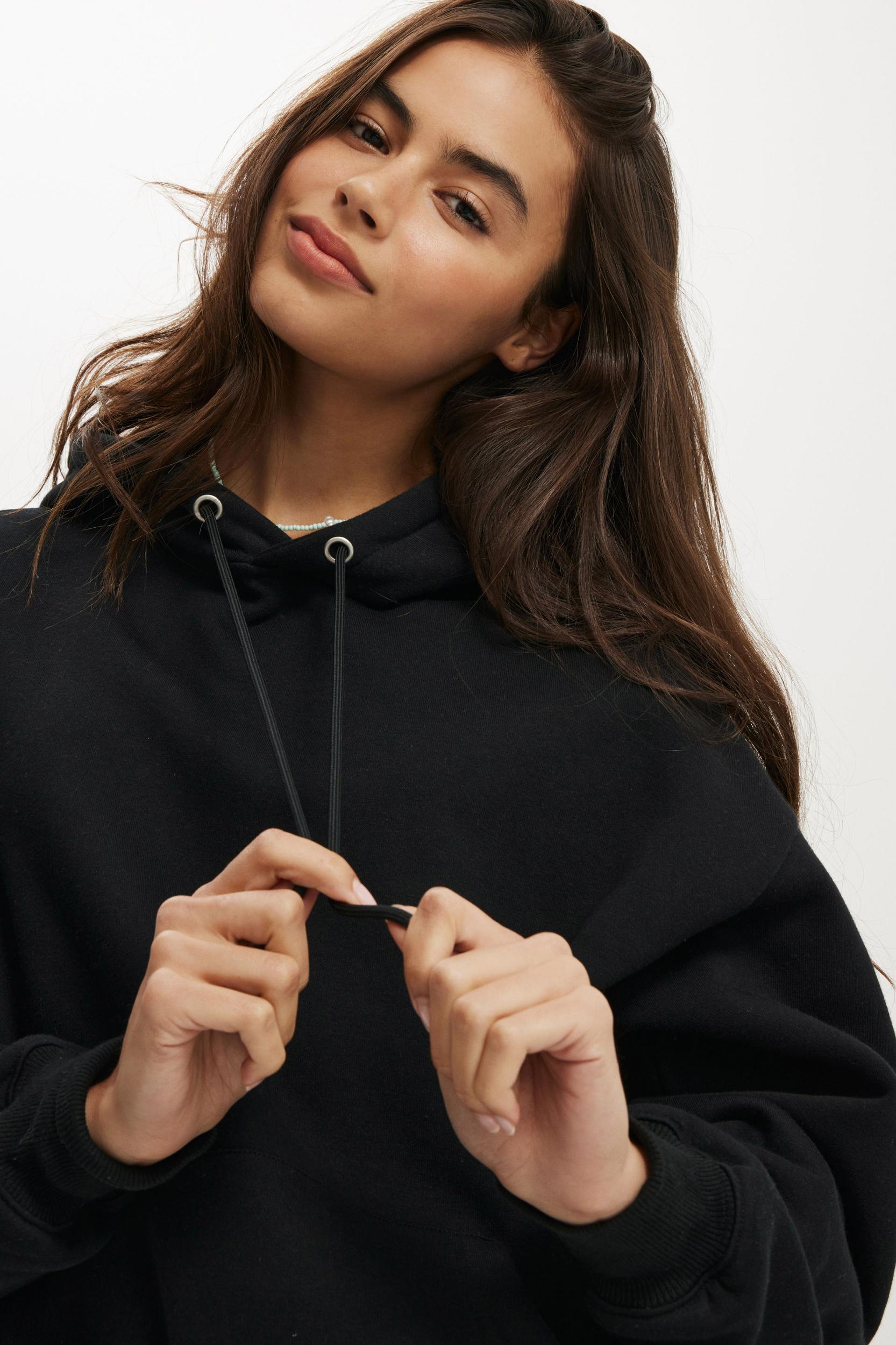 Classic Fleece Hoodie Sweatshirt Product Image