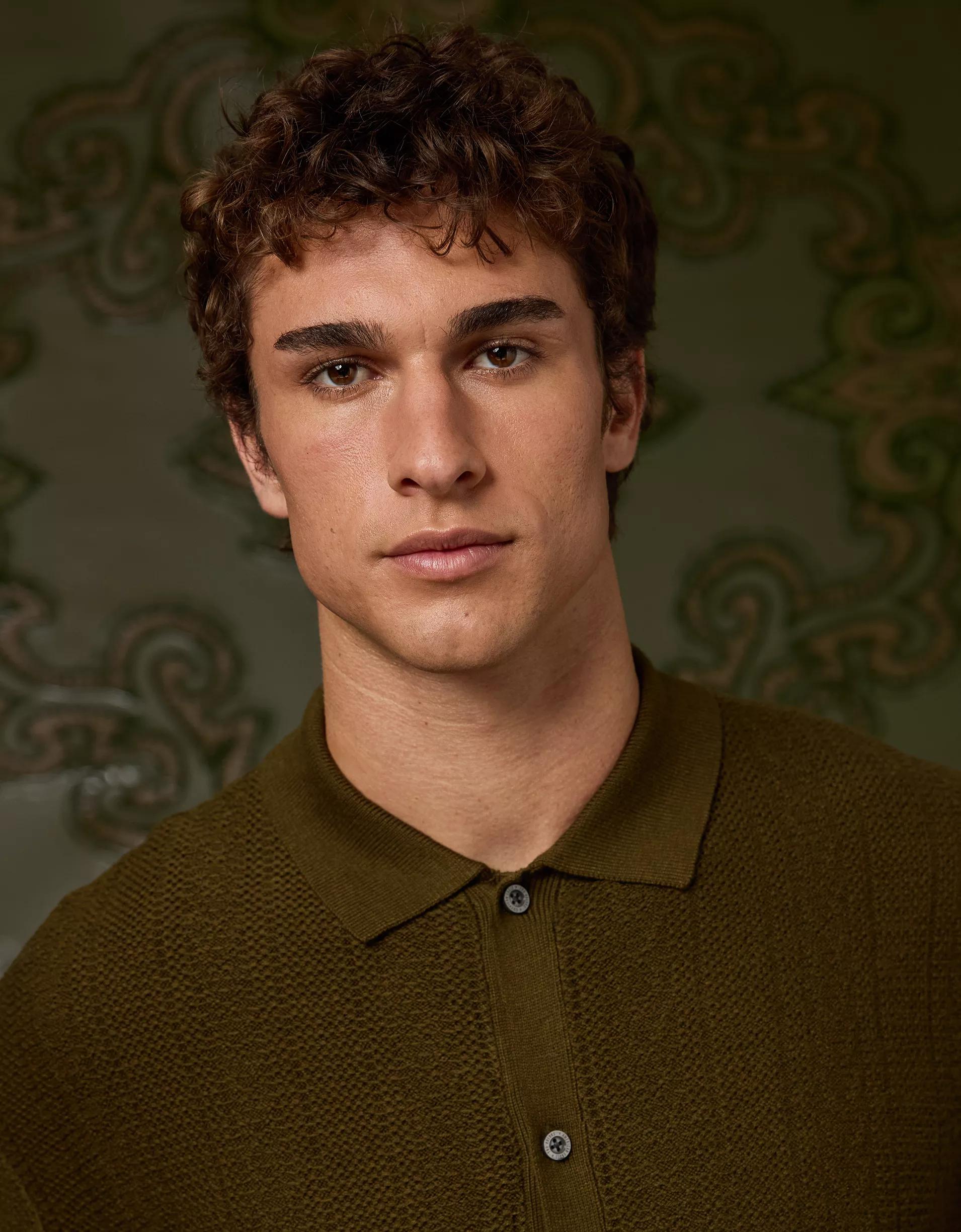 AE x Tru Kolors Sweater Polo Product Image