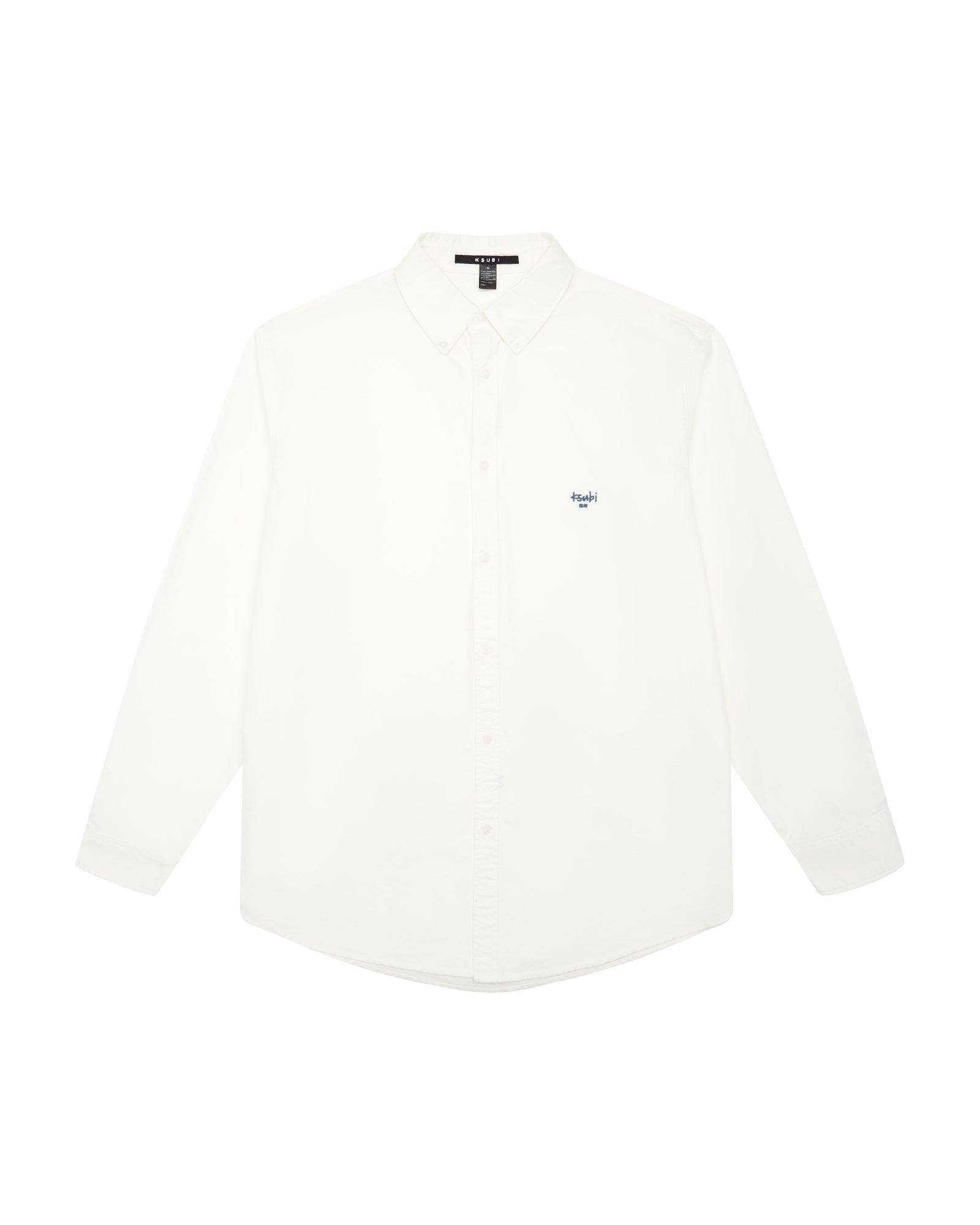 KSIGNATURE BUTTON DOWN LS SHIRT WHITE Male Product Image