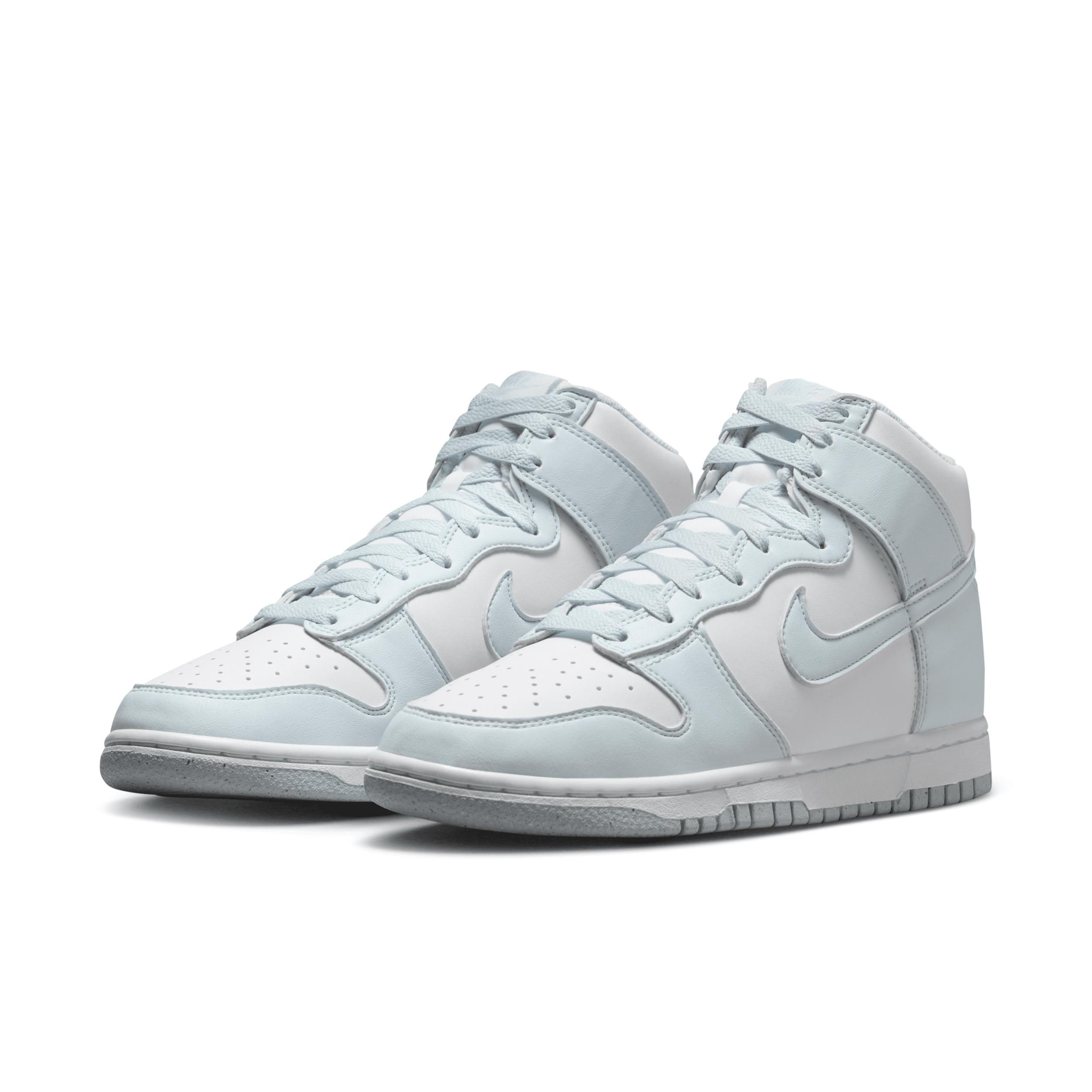 Nike Womens Nike Dunk High - Womens Shoes White/Black/Light British Tan Product Image