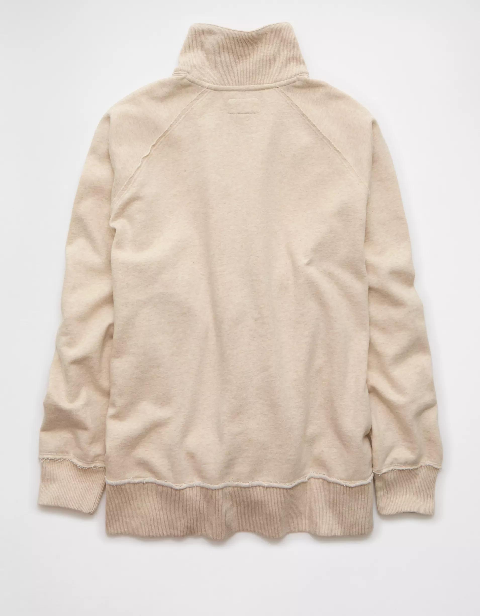 AE Big Hug Henley Sweatshirt Product Image