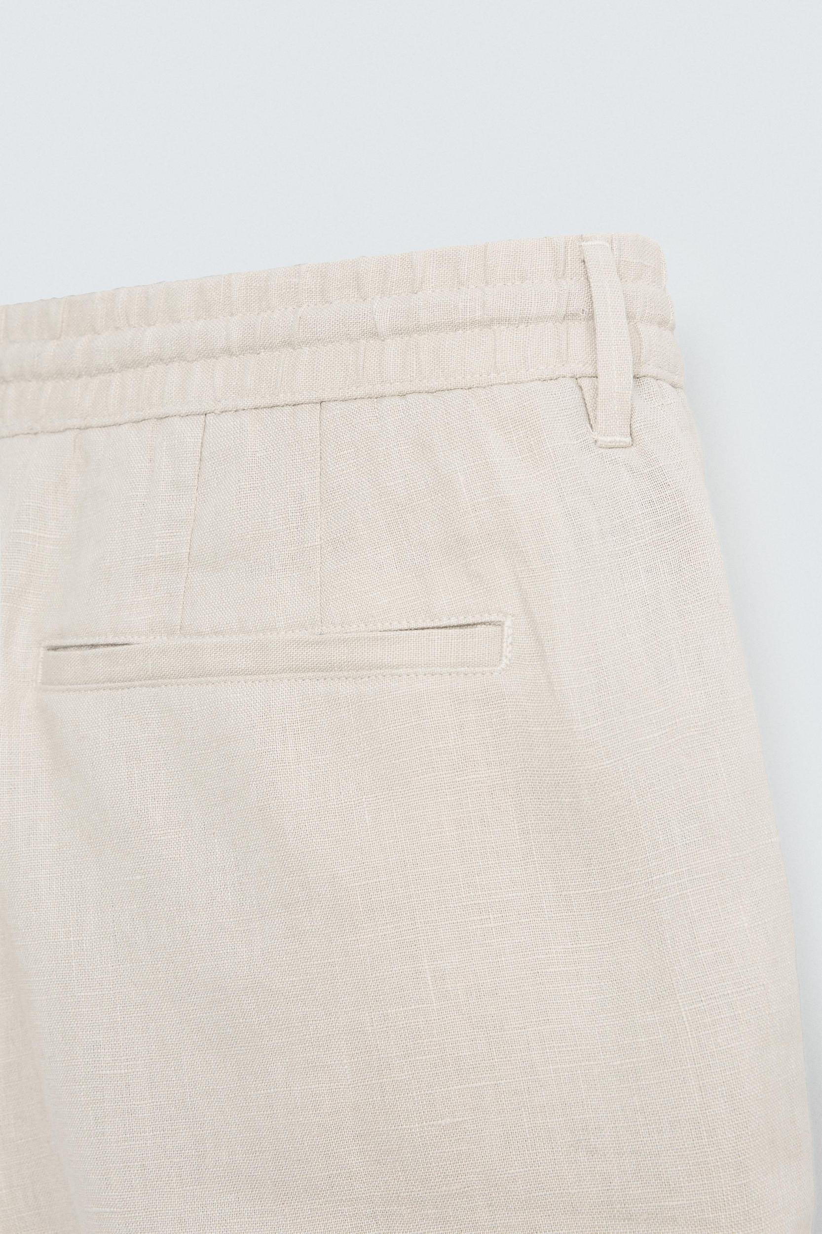 100% LINEN SHORTS Product Image
