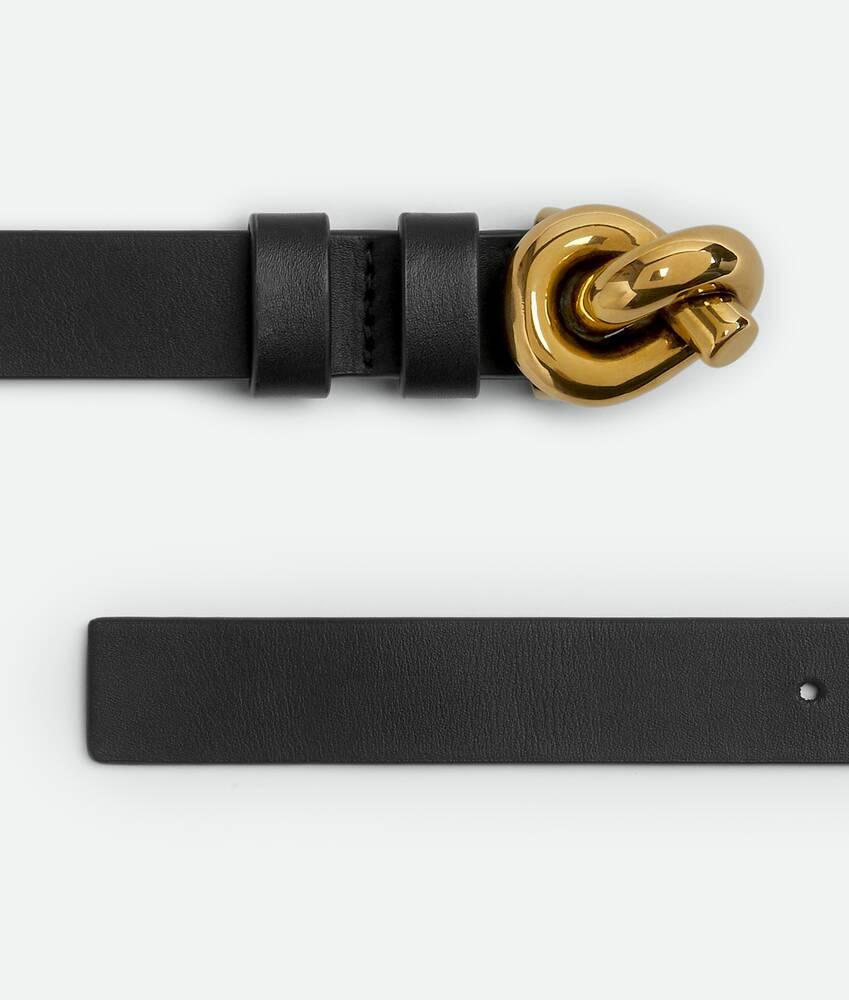 Women's Knot Belt in Black Product Image