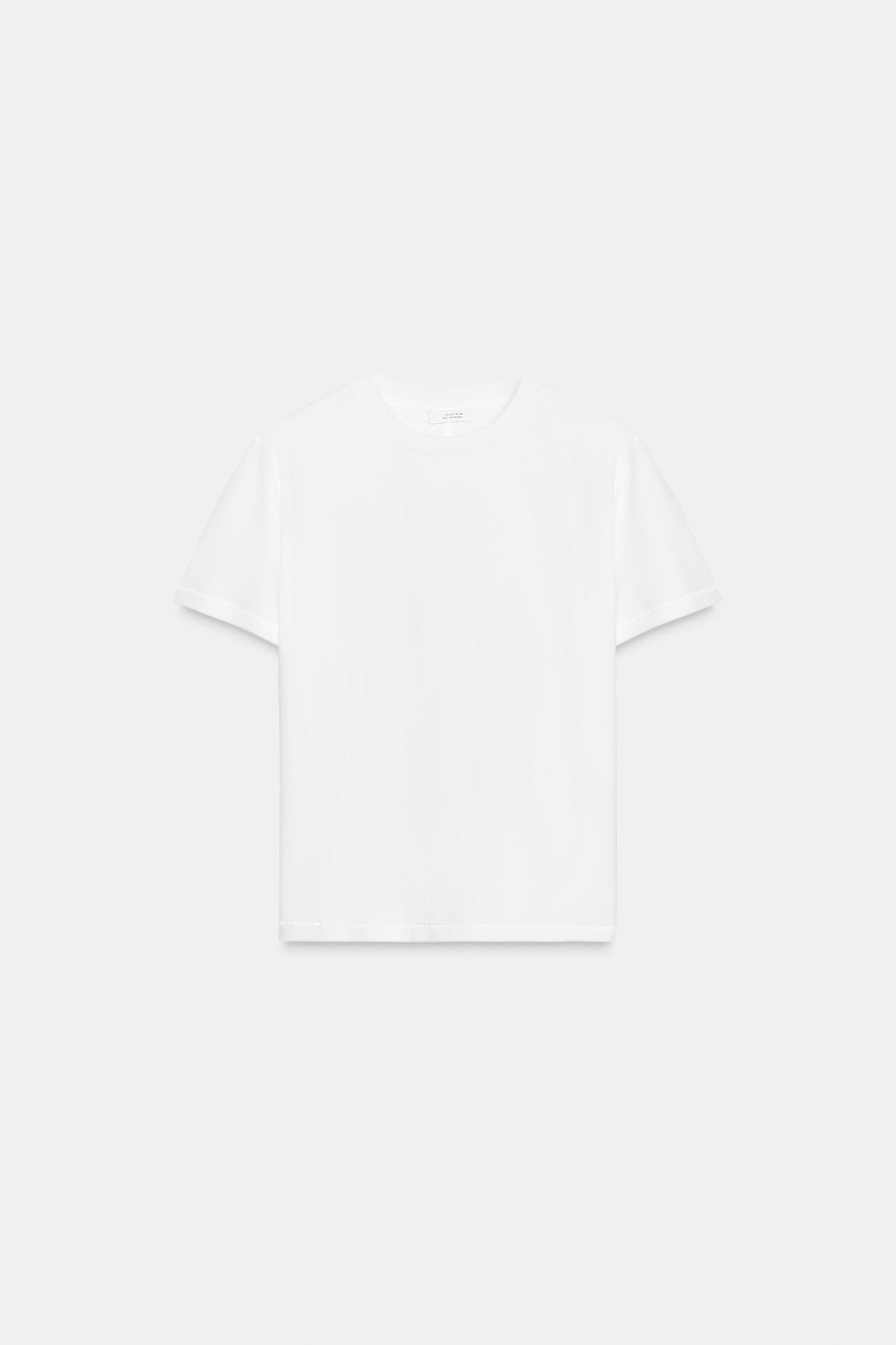 MERCERIZED COTTON T-SHIRT Product Image
