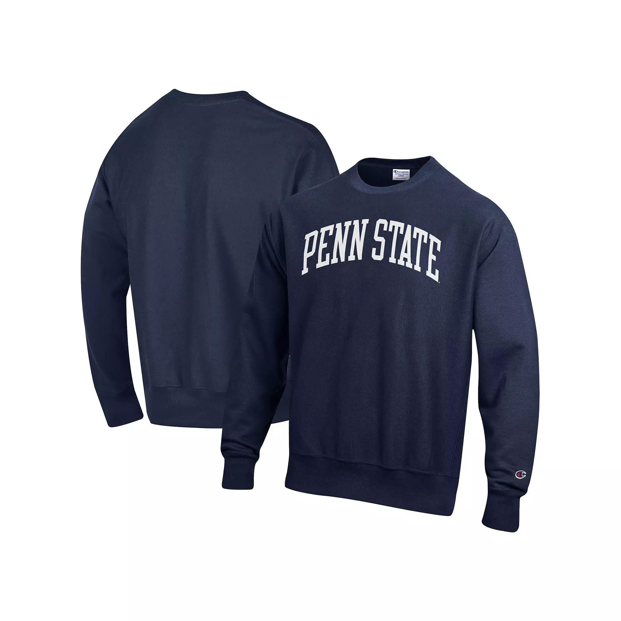 Men's Champion Cardinal Stanford Cardinal Arch Reverse Weave Pullover Sweatshirt,  Product Image