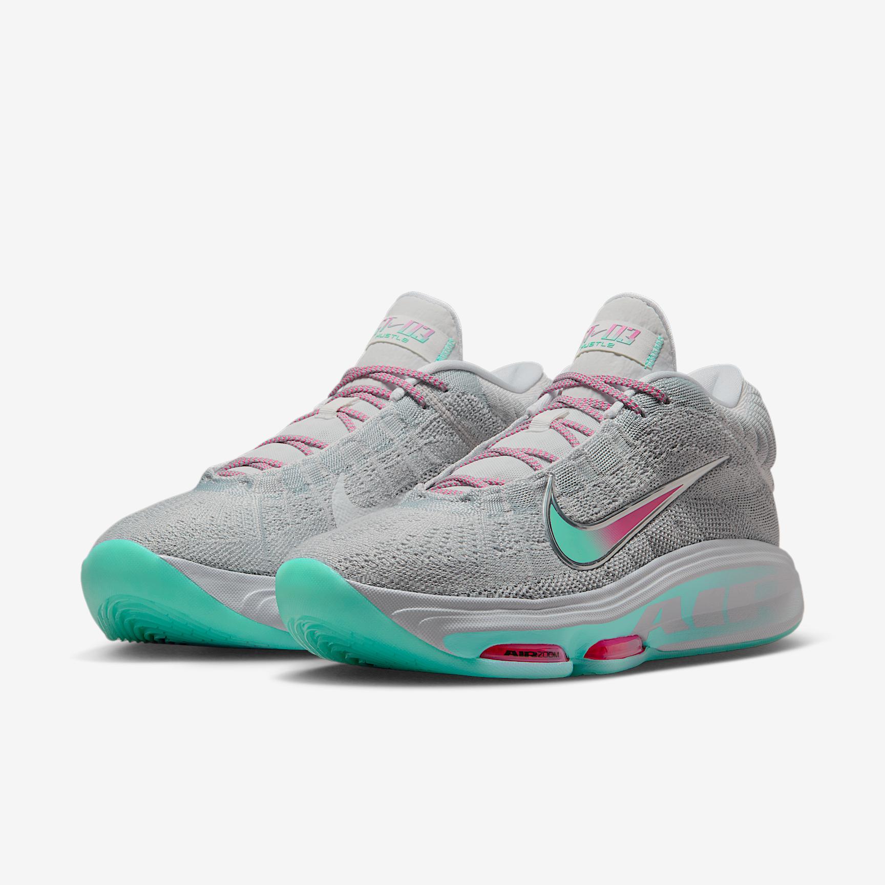 Nike Mens G.T. Hustle 3 Basketball Shoes | FV5953-006 Product Image