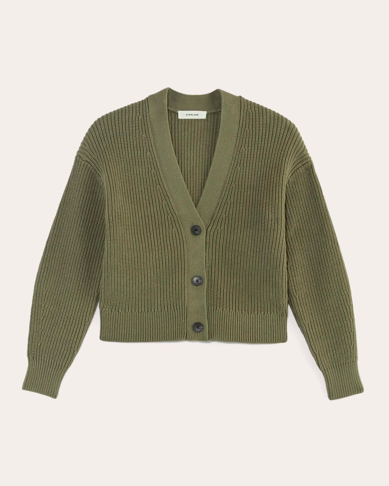 Womens Boxy Cardigan in Everyday Cotton by Everlane Product Image