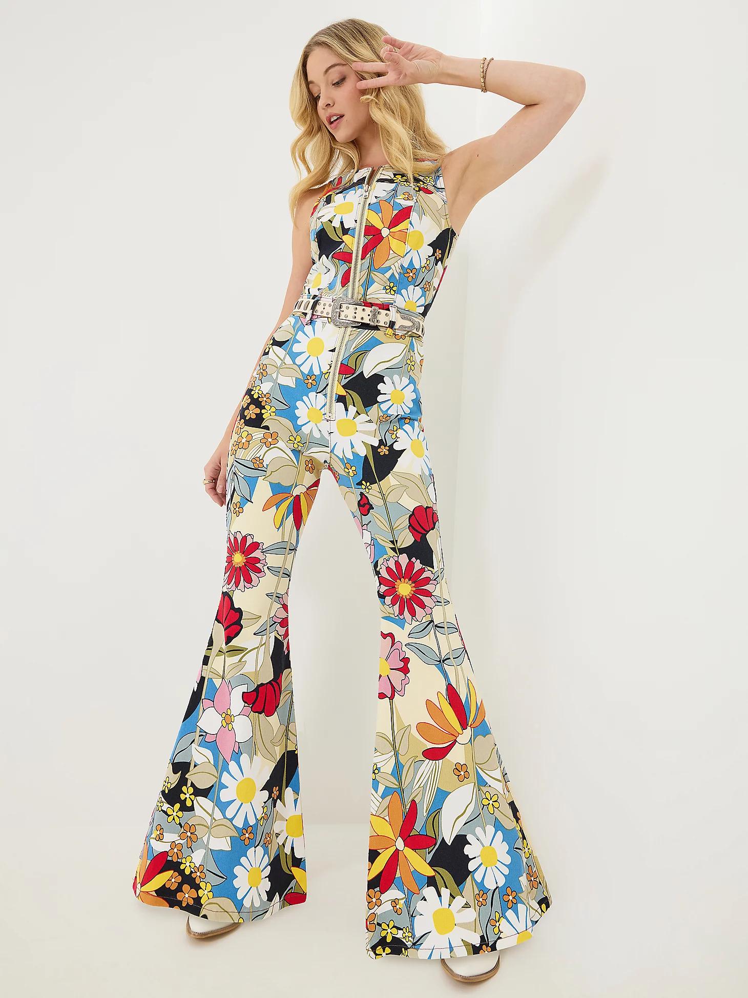 Wrangler x Lainey Wilson Blooming Belle Jumpsuit | Women's DRESSES & JUMPSUITS | Wrangler® Product Image