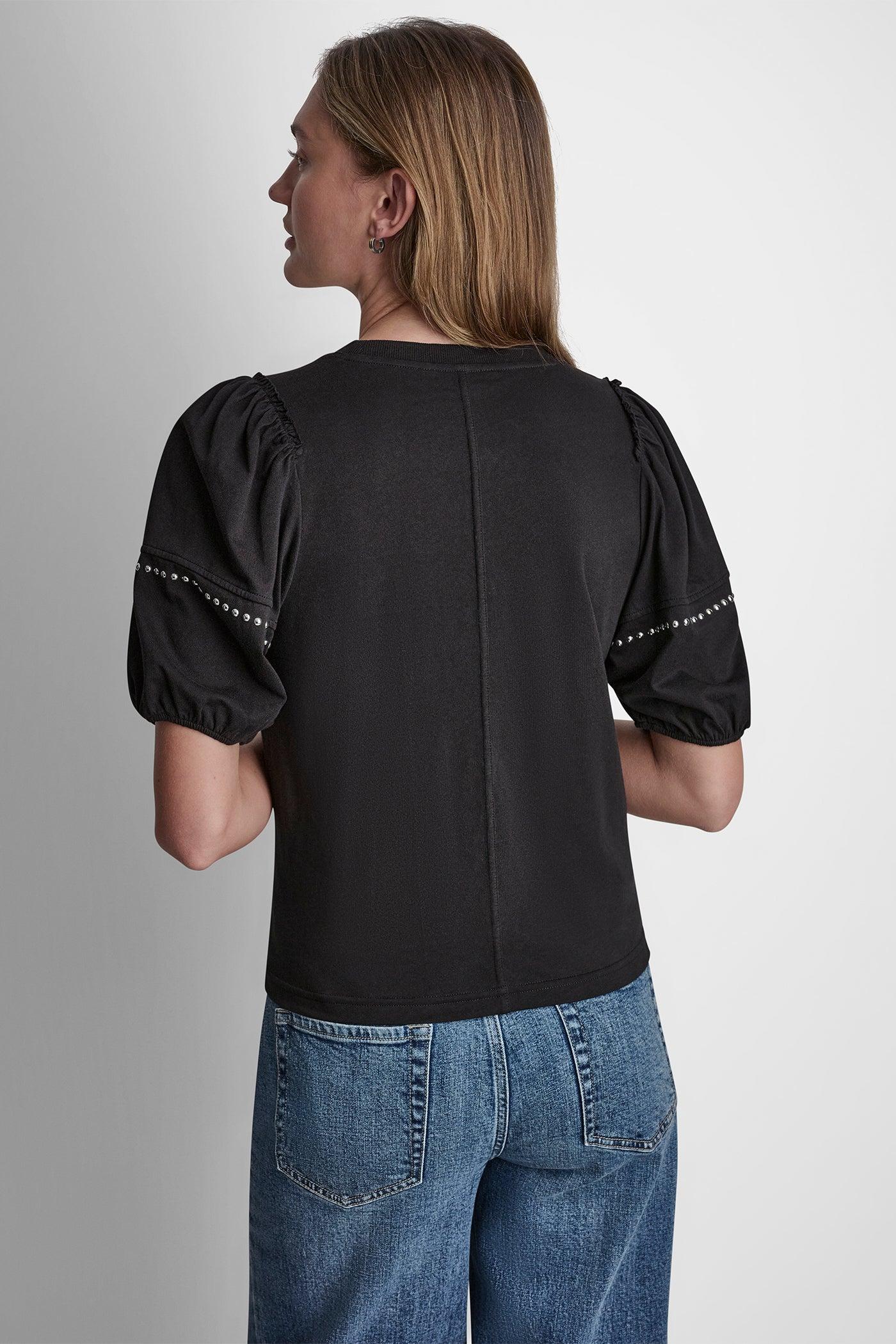 DOME STUDS MINI RUFFLE SHIRT Product Image