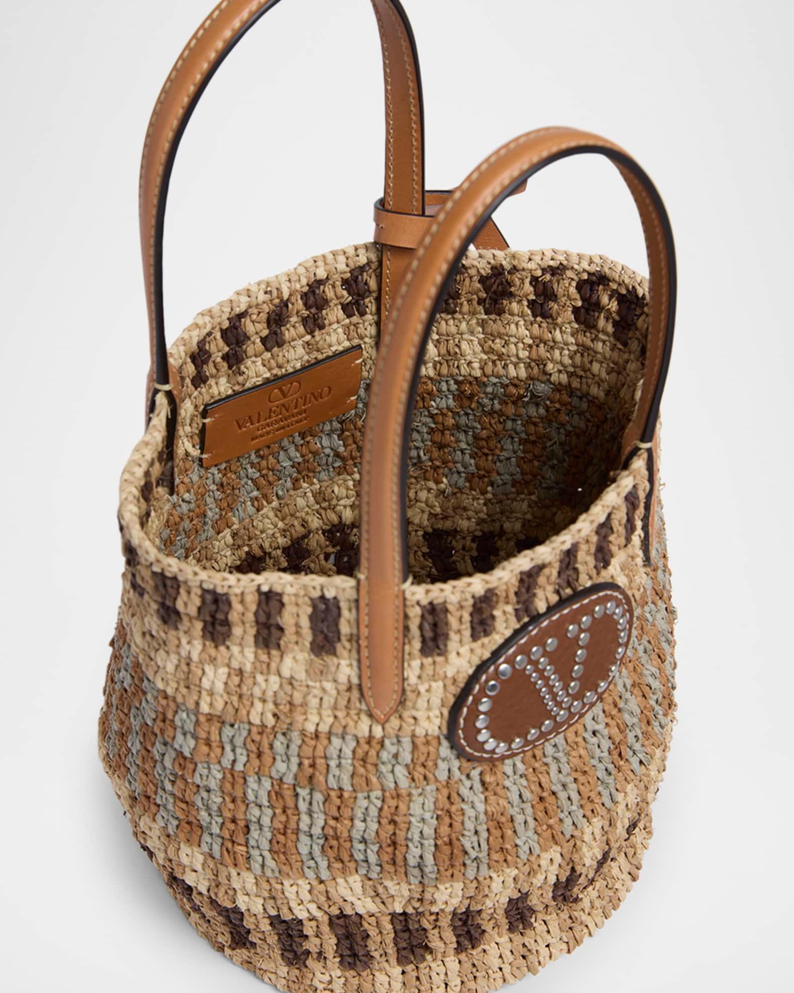 VLOGO Signature Small Crochet Bucket Bag Product Image