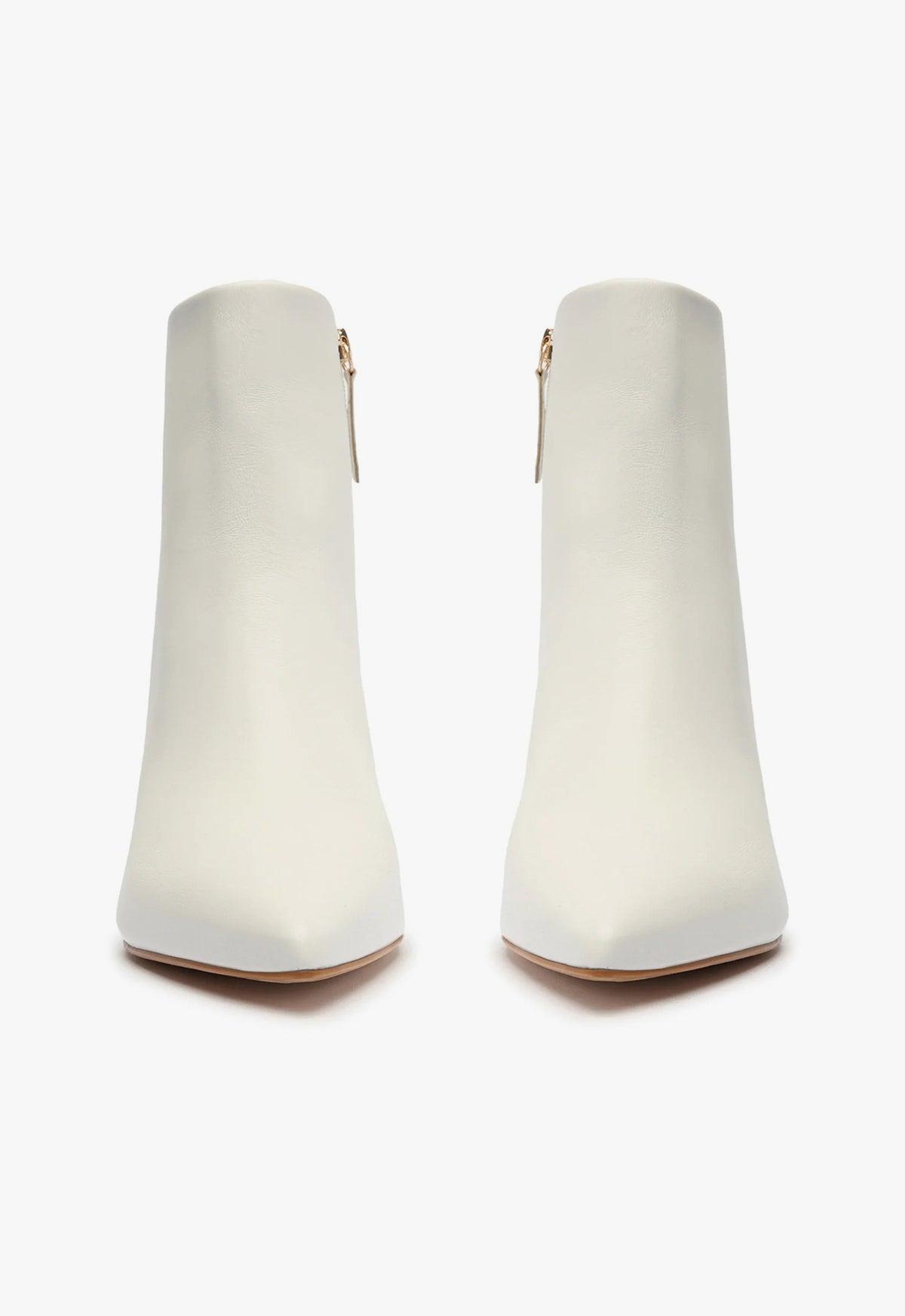 Magali Mid Leather Bootie Female Product Image