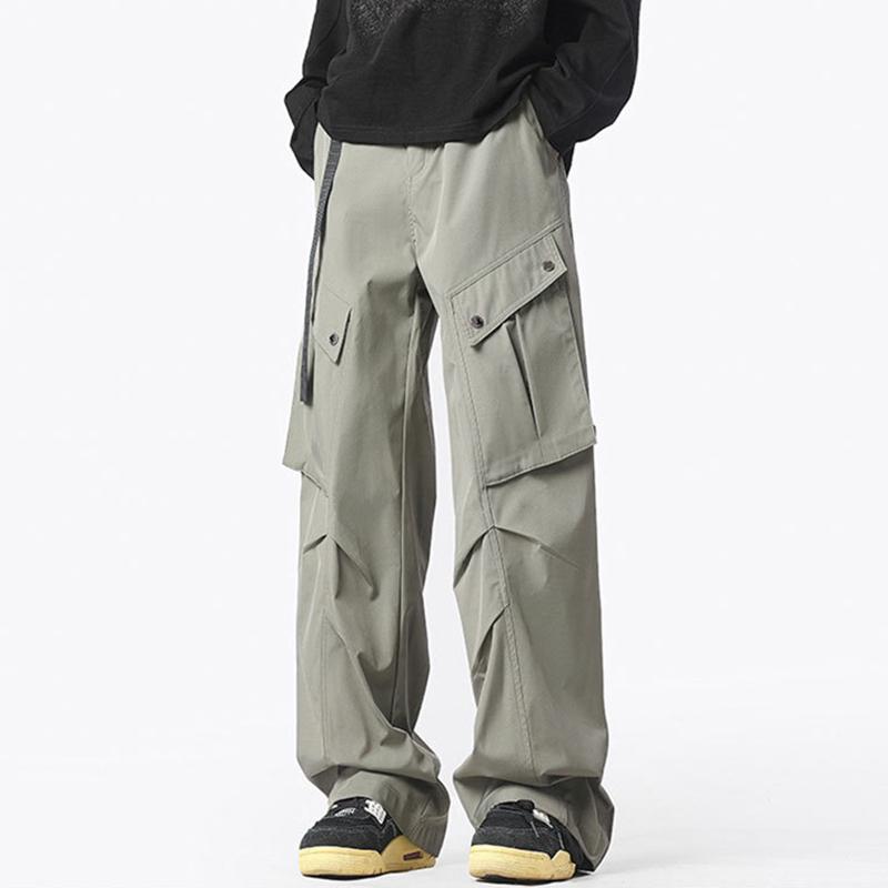 American Street Trendy Mountain Outdoor Waterproof Paratrooper Cargo Pants Product Image
