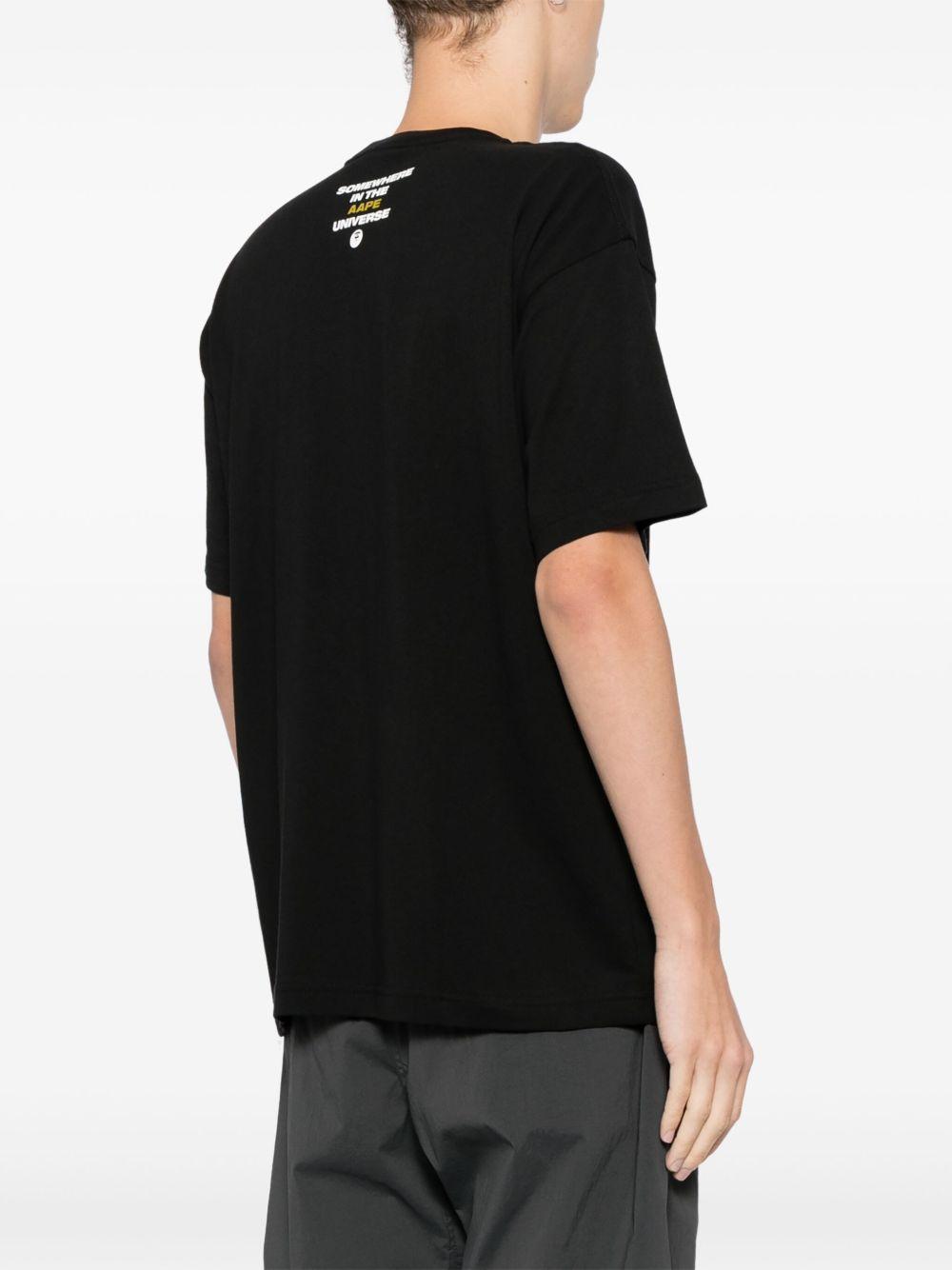 logo-print cotton T-shirt Product Image