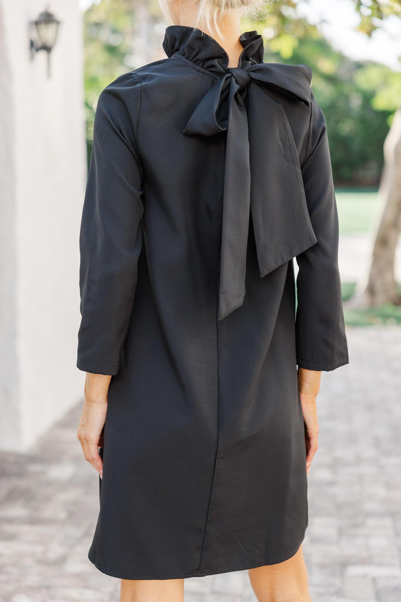 This Is It Black Swing Dress Female Product Image