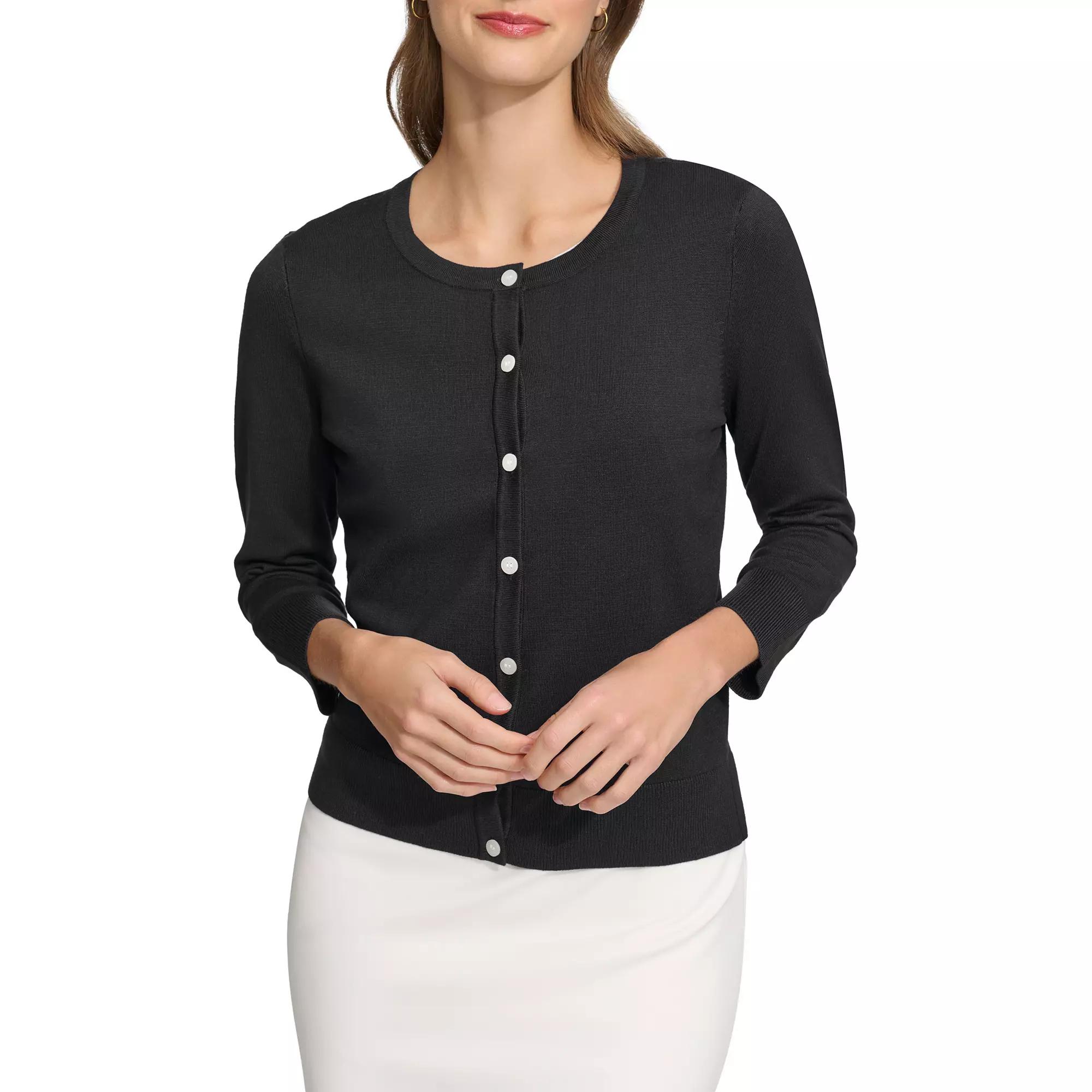 Women's Harper Rose Long Sleeve Button-Front Cardigan,  Product Image