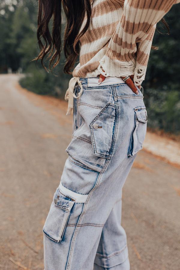 The Benett High Waist Cargo Pants Product Image