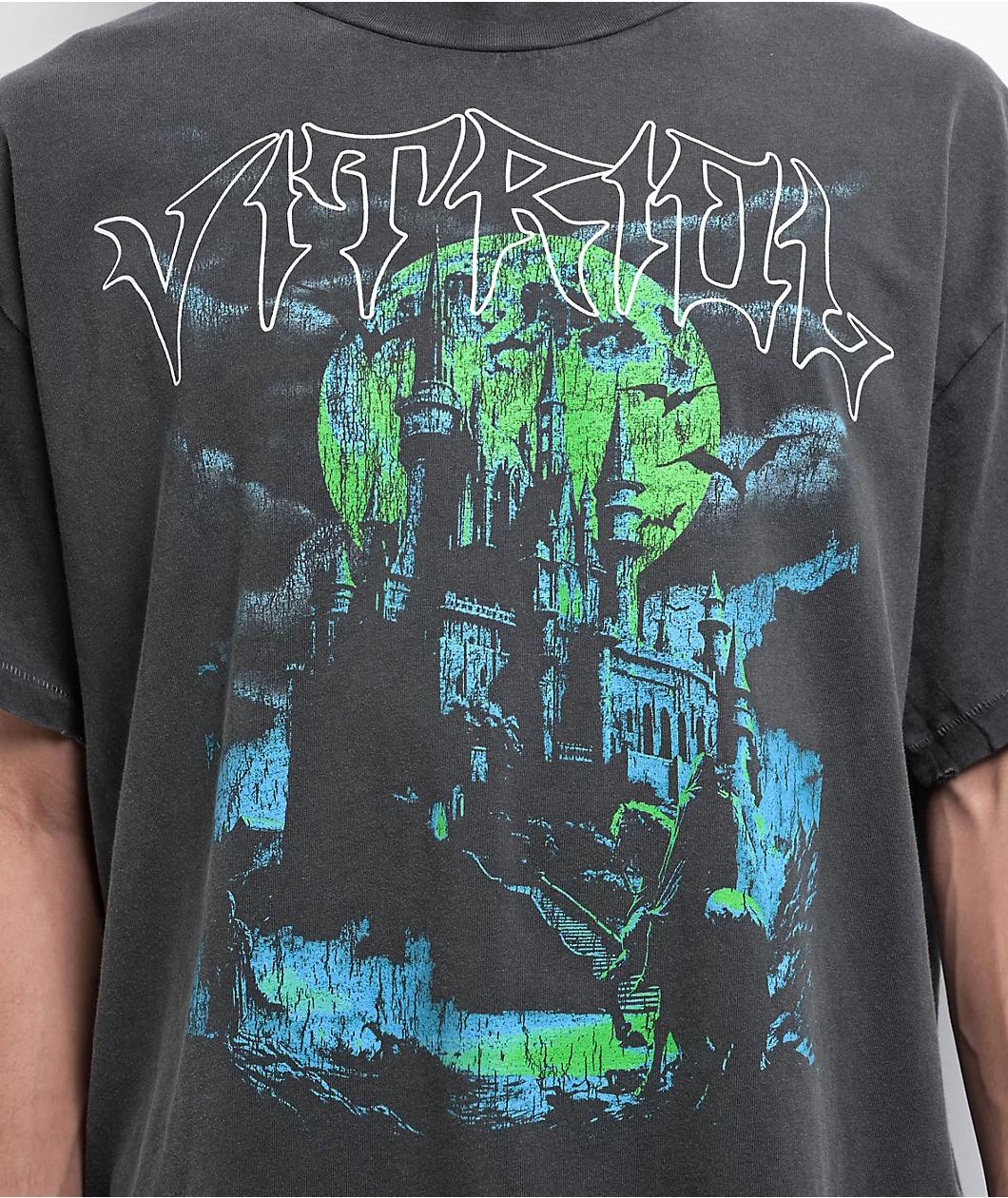 Vitriol Horror Charcoal Wash T-Shirt Product Image