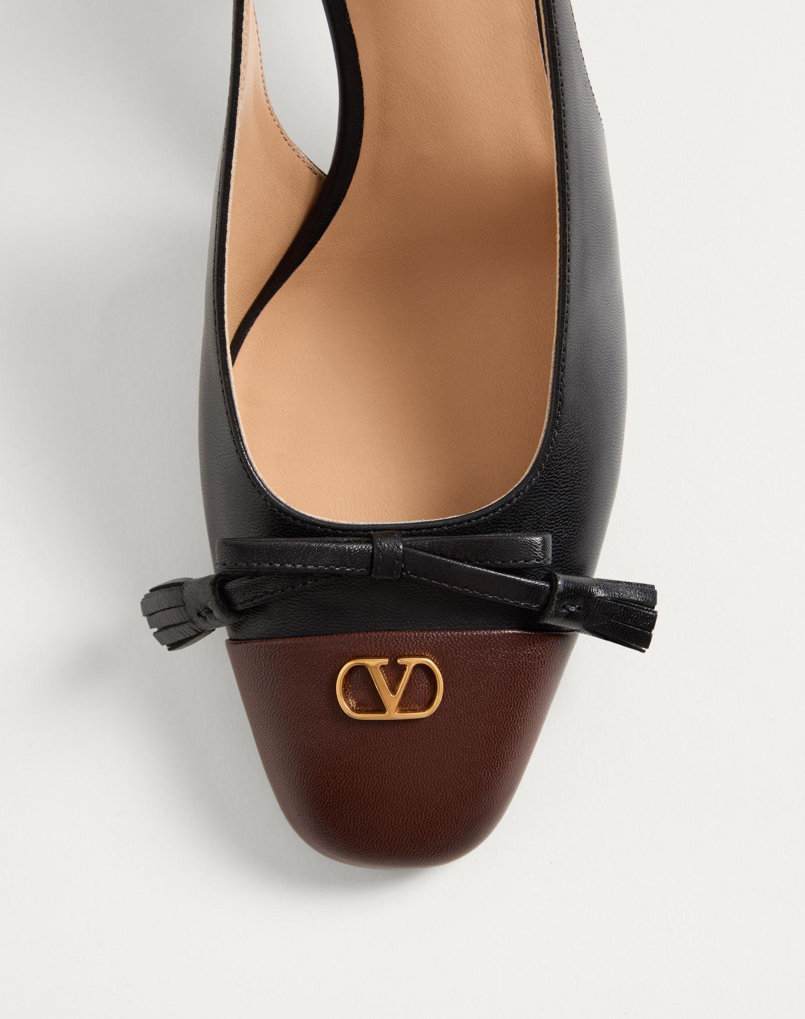Valet Du Roi Kidskin Slingback Pumps 60Mm Product Image