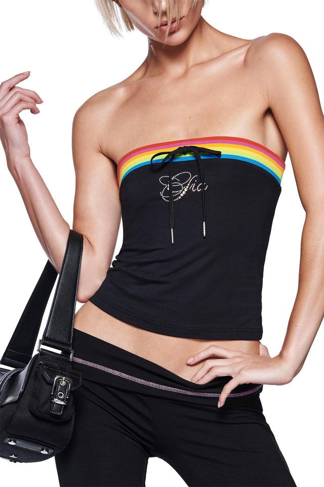 NIJI BOOB TUBE - BLACK Product Image