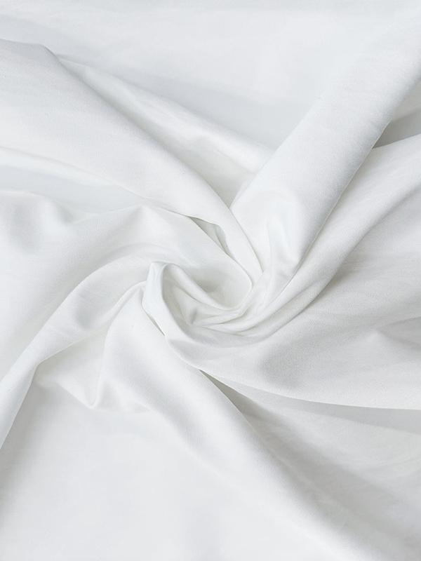 Flared Sleeves Loose Pleated Solid Color Split-Joint Round-Neck Maxi Dresses Product Image