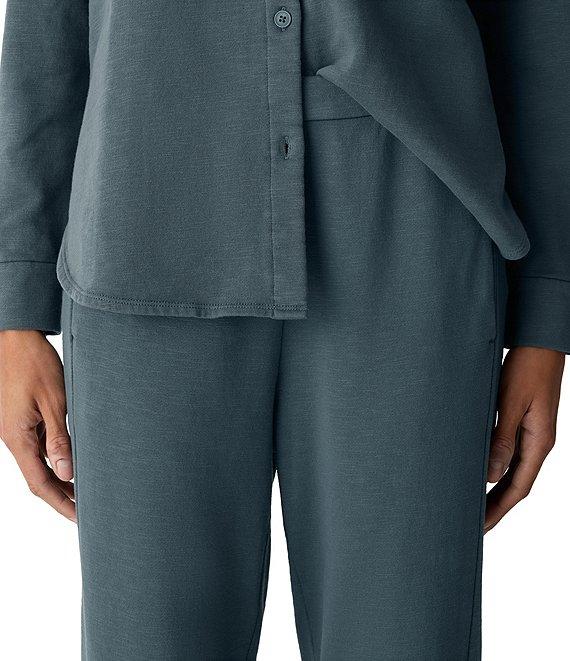 Eileen Fisher Organic Cotton Terry Slouch Ankle Pants Product Image