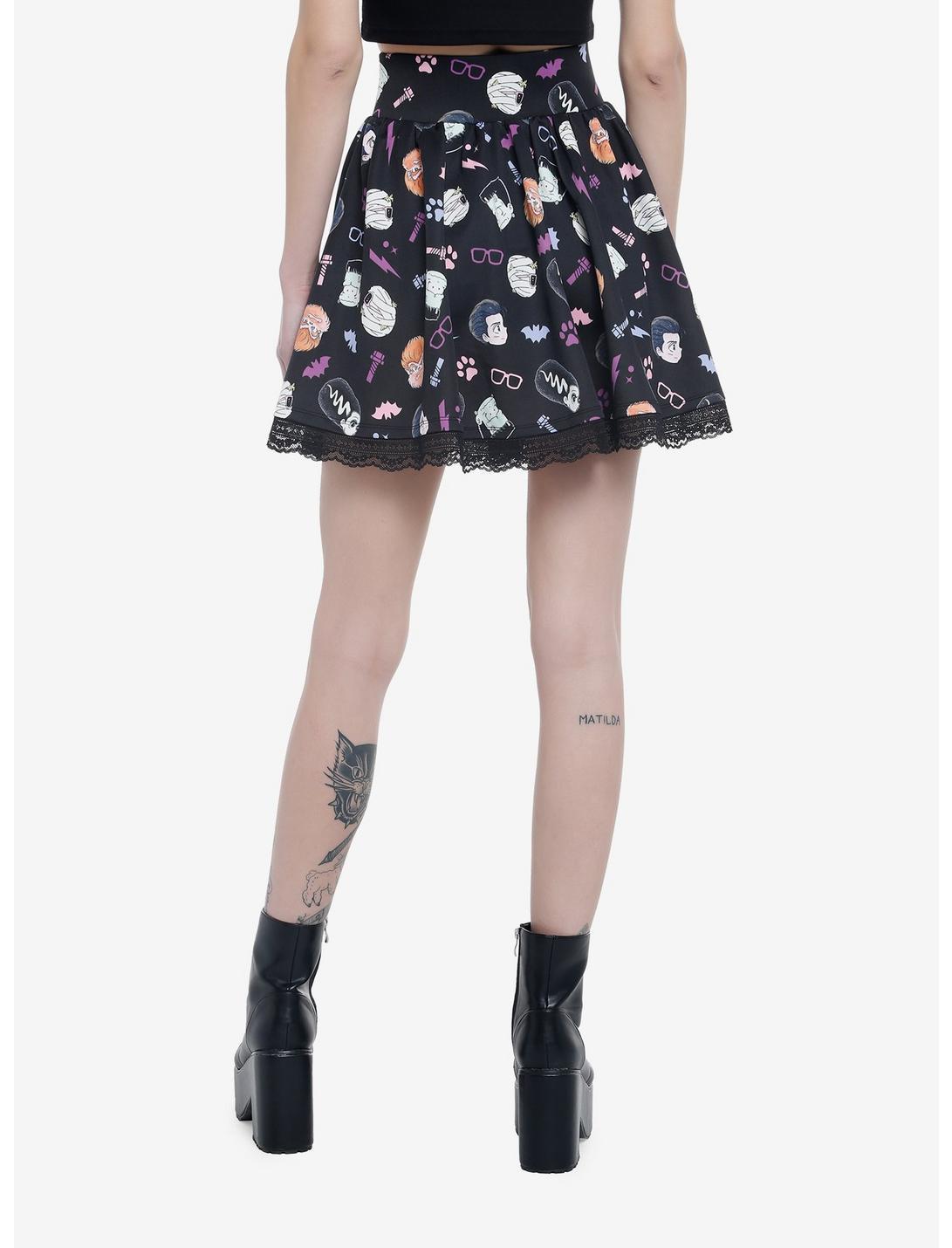 Universal Monsters Chibi Lace-Up Skirt Product Image