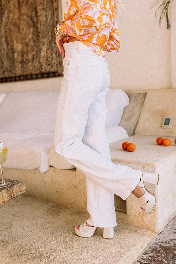 Risen The April High Waist Distressed Jean Product Image